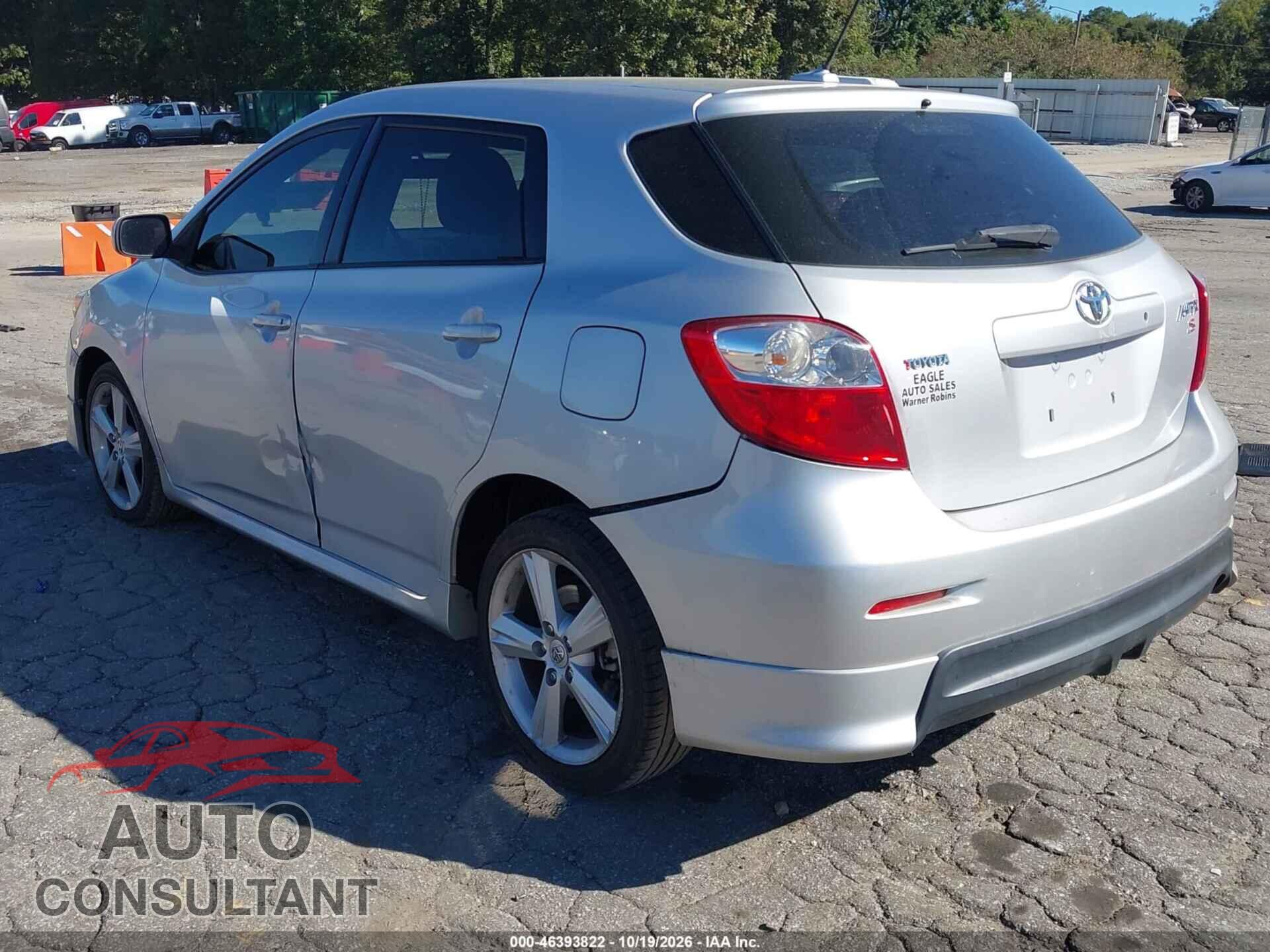 TOYOTA MATRIX 2009 - 2T1KE40E59C018378