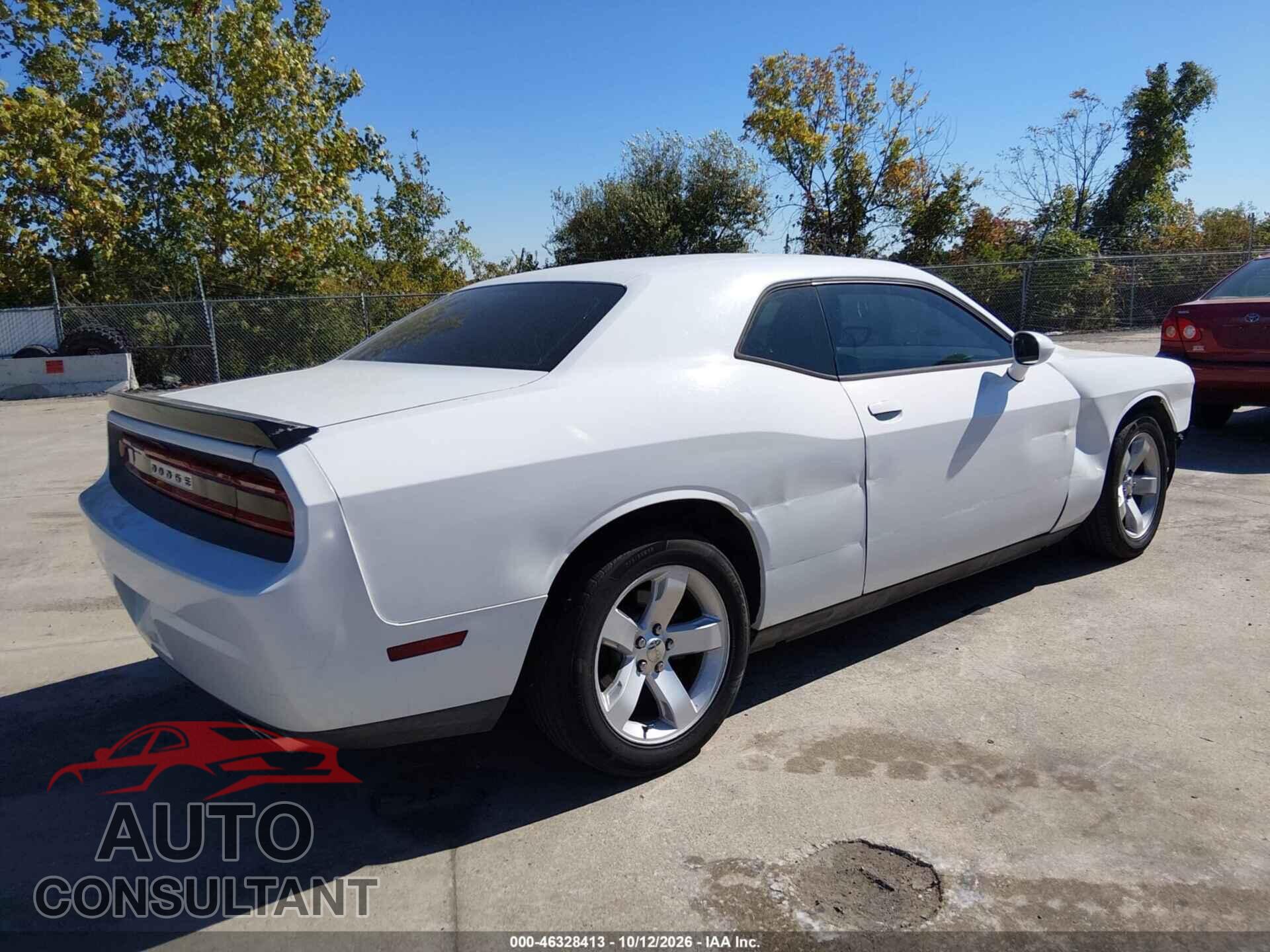 DODGE CHALLENGER 2013 - 2C3CDYAG4DH607603