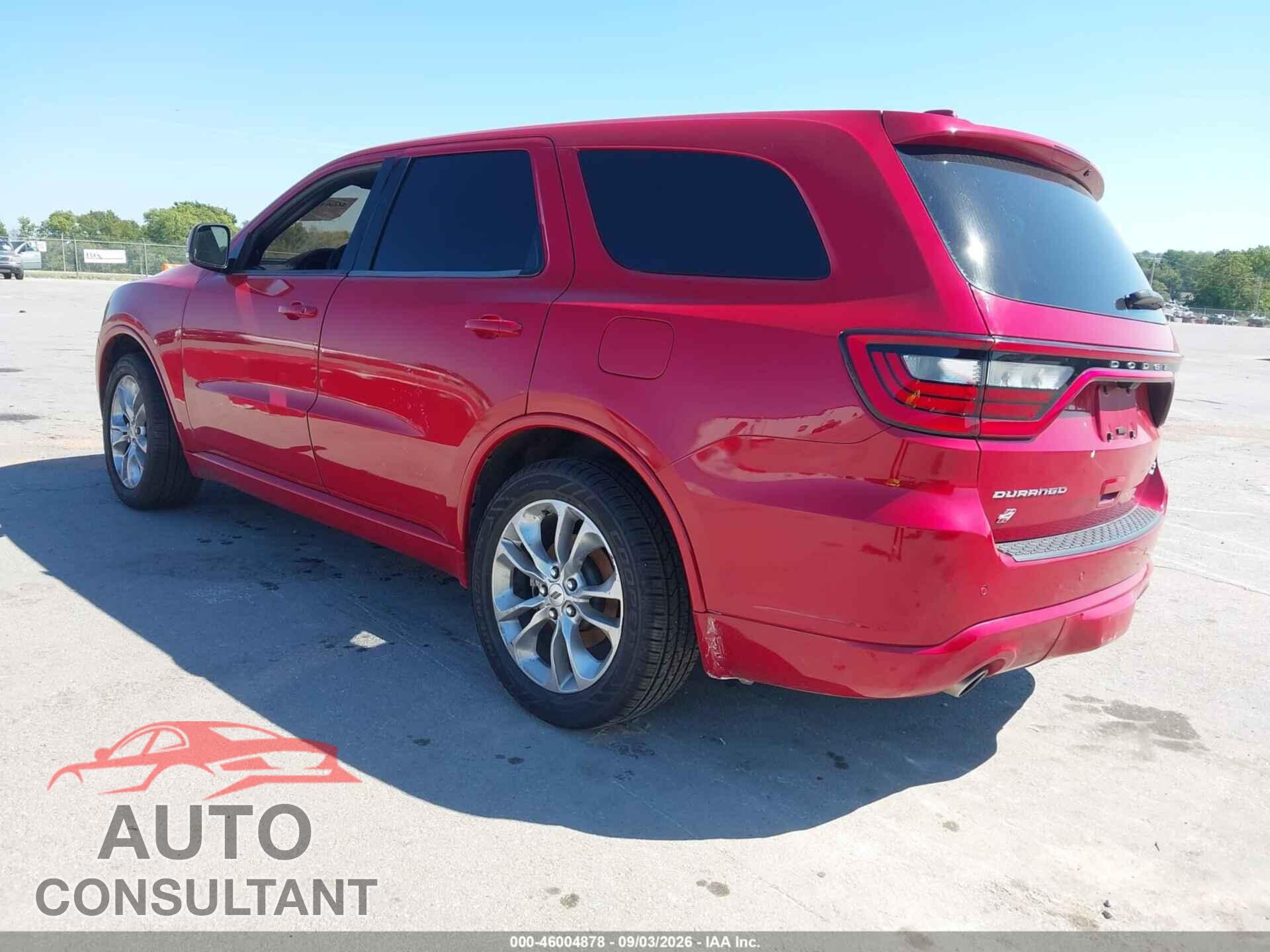 DODGE DURANGO 2020 - 1C4SDJCTXLC116401