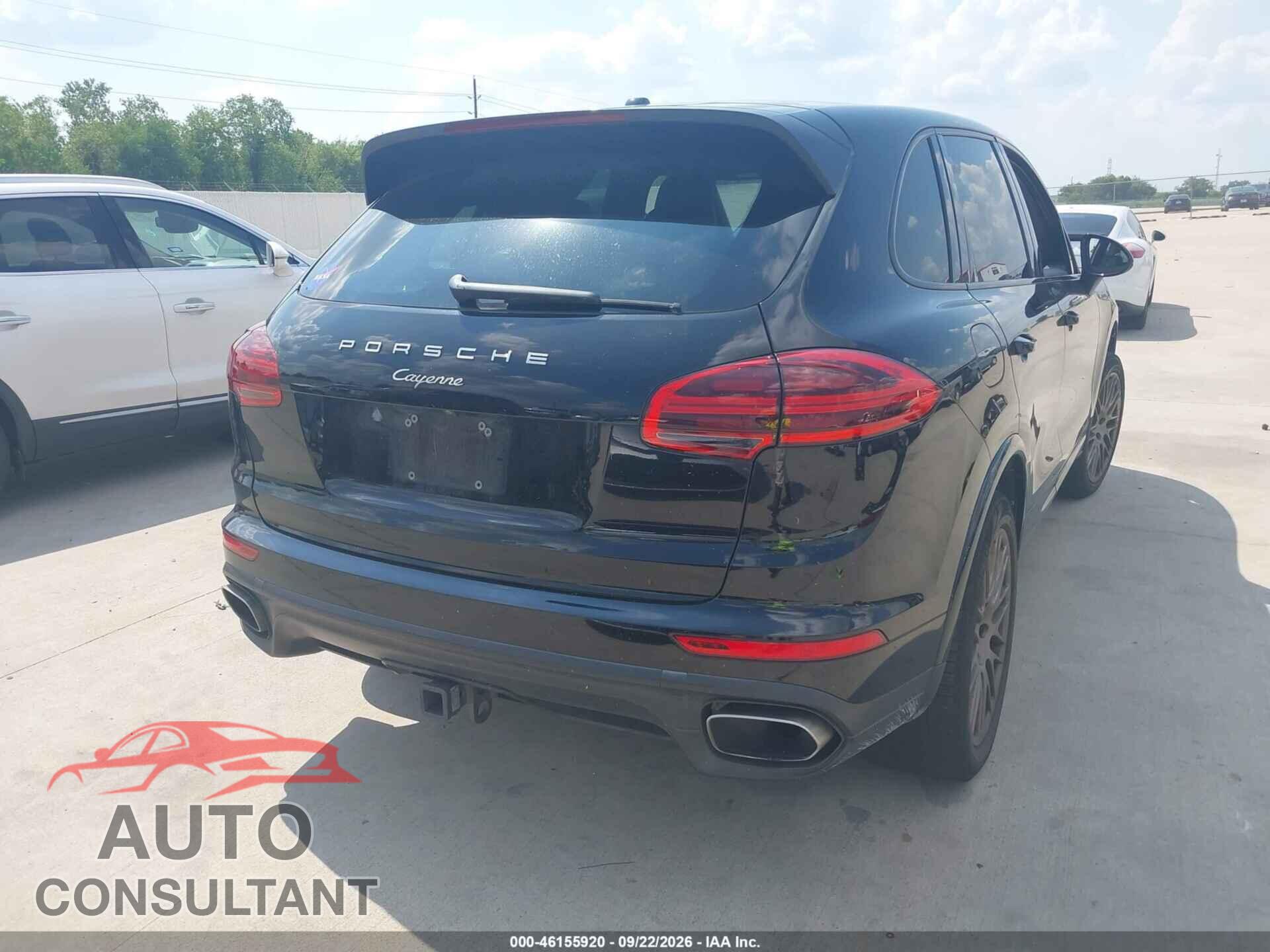 PORSCHE CAYENNE 2017 - WP1AA2A22HKA81188