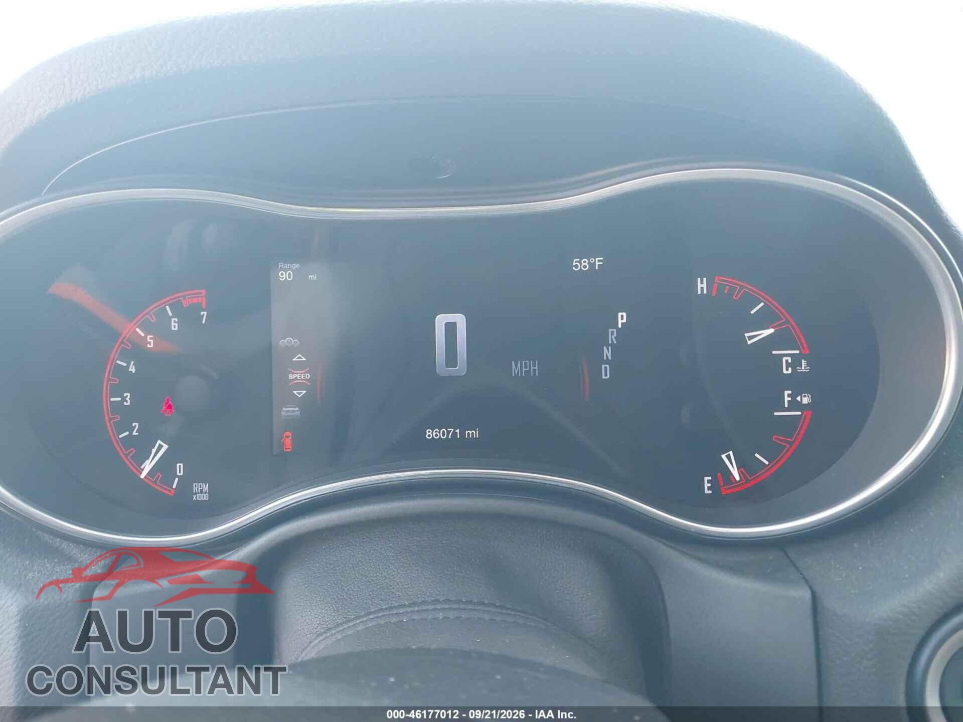 DODGE DURANGO 2019 - 1C4RDJAGXKC827258