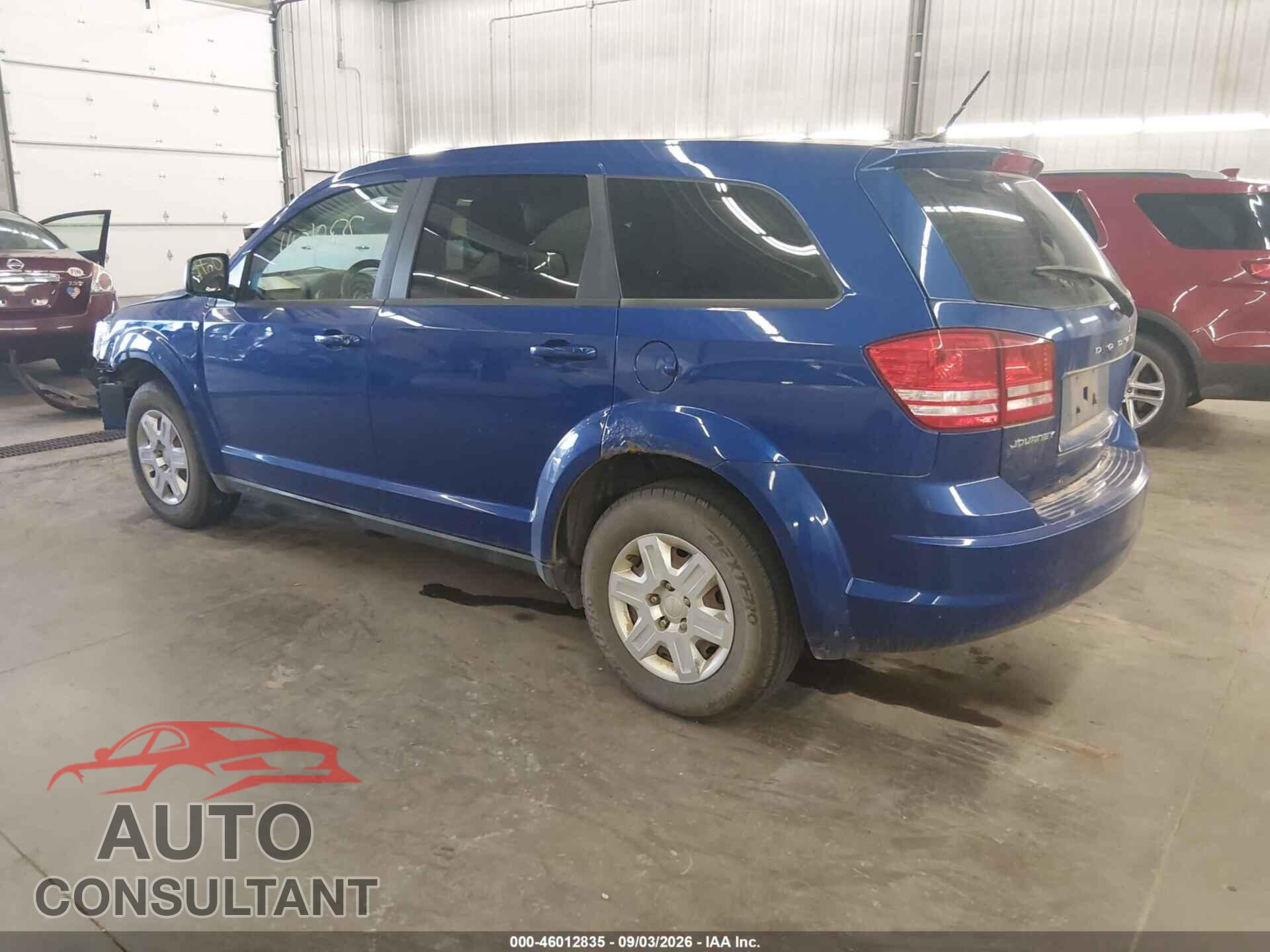 DODGE JOURNEY 2012 - 3C4PDCAB2CT223877