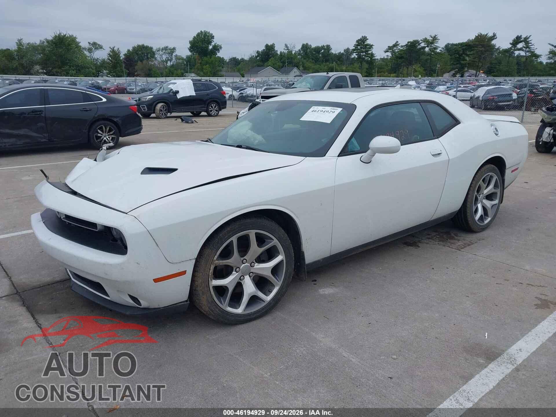 DODGE CHALLENGER 2016 - 2C3CDZAG0GH250382