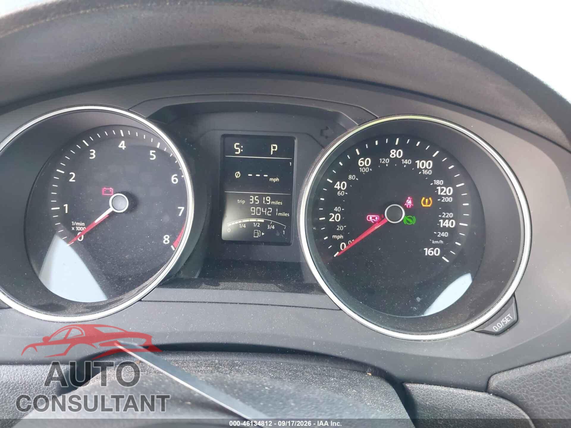 VOLKSWAGEN JETTA 2017 - 3VW2B7AJ3HM404547