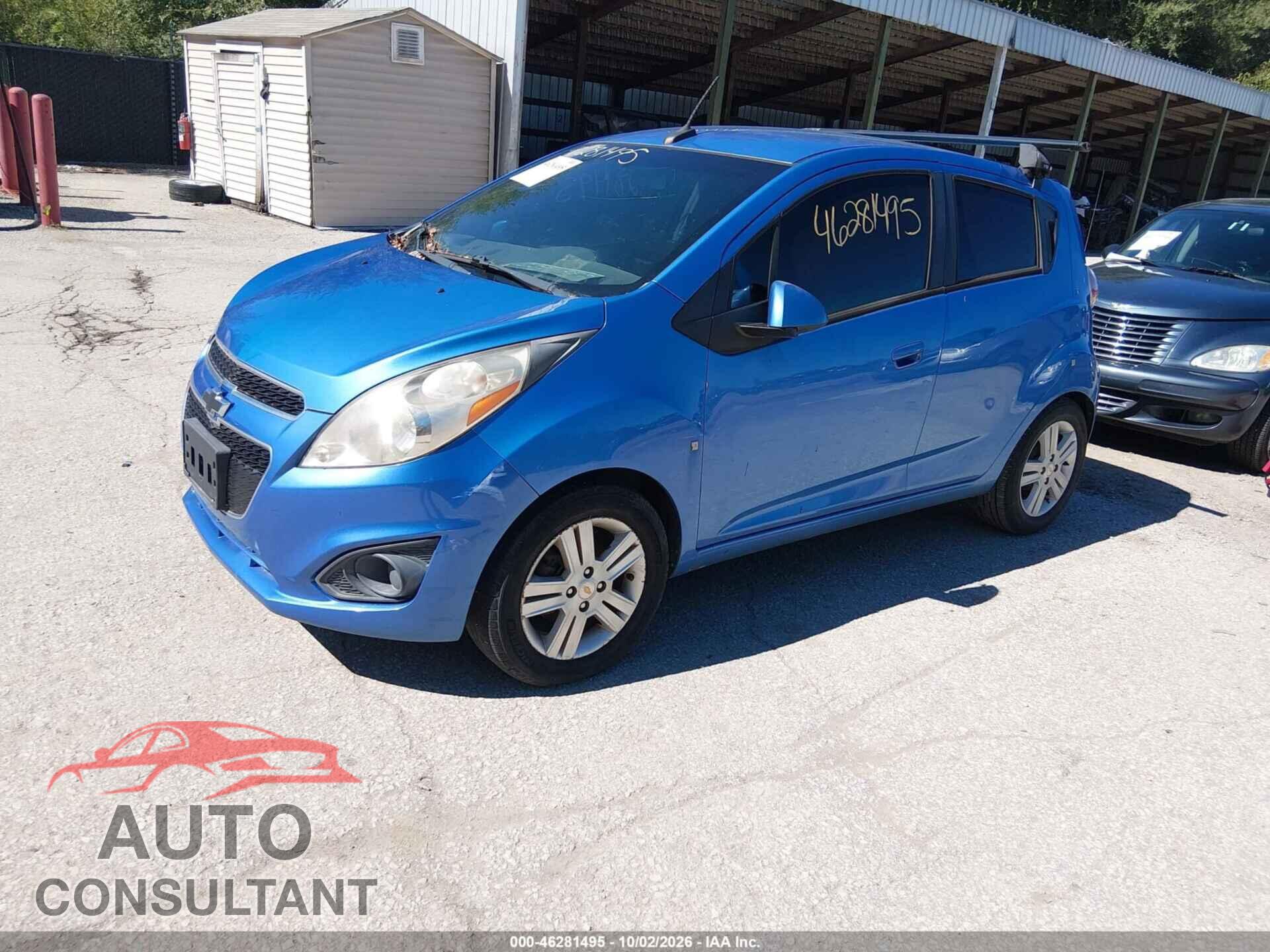 CHEVROLET SPARK 2013 - KL8CB6S94DC509480
