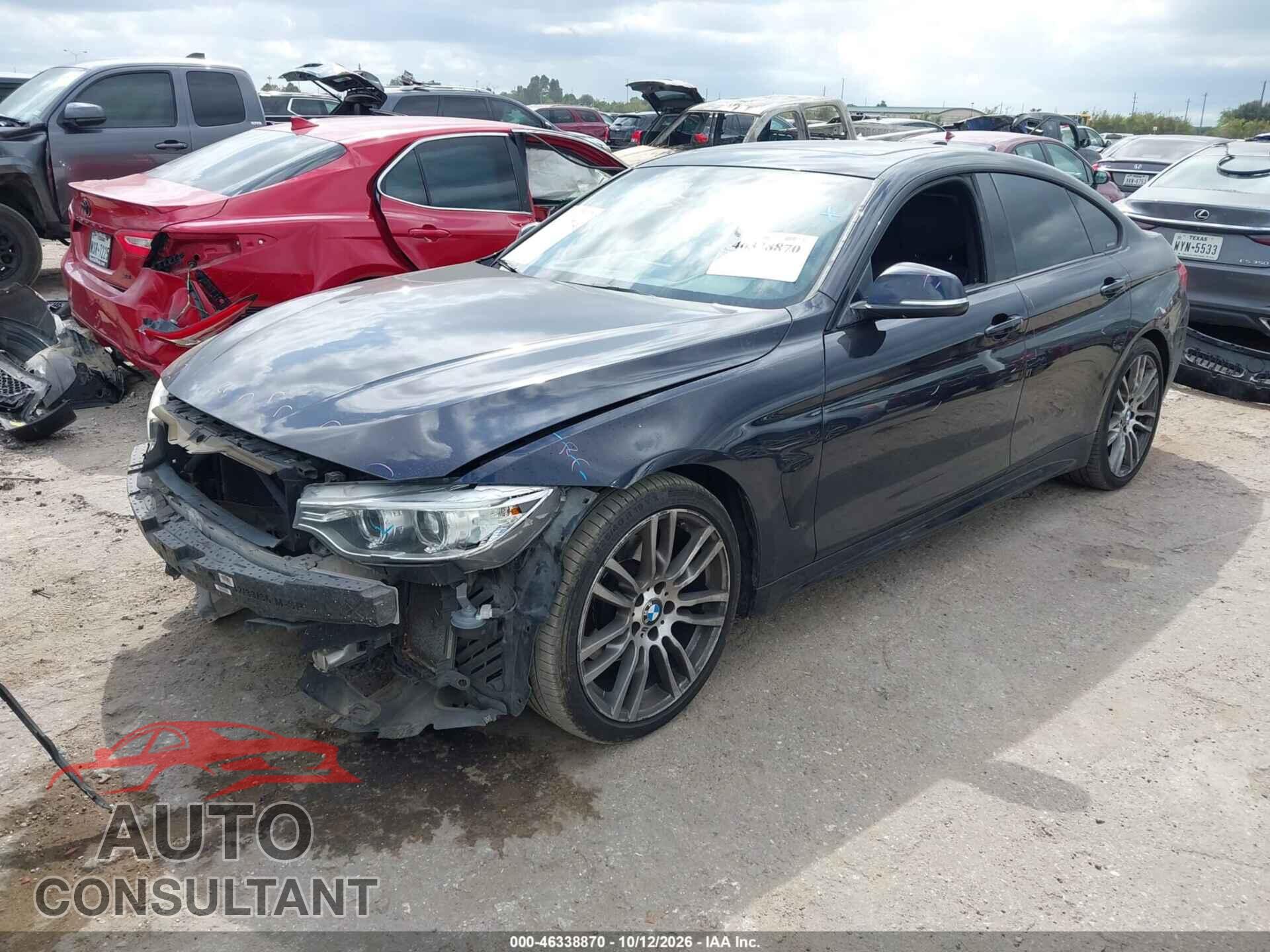 BMW 428 GRAN COUPE 2015 - WBA4A5C53FGK15744