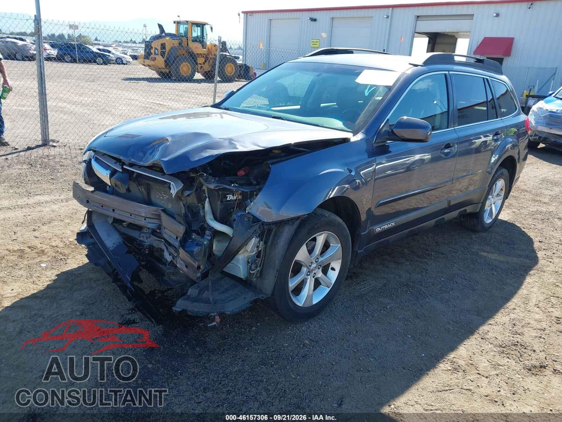 SUBARU OUTBACK 2014 - 4S4BRBLC1E3320123
