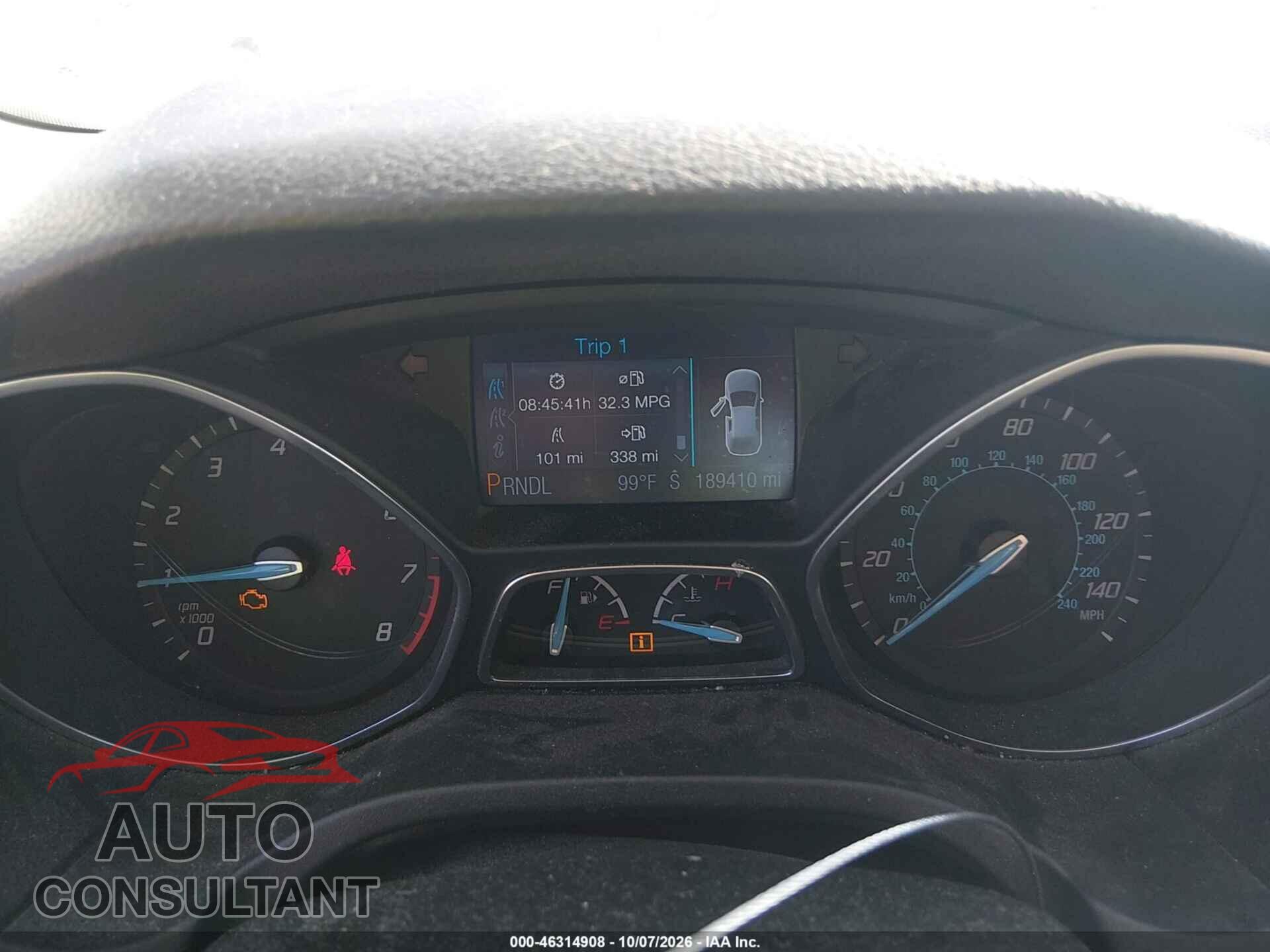 FORD FOCUS 2013 - 1FADP3F24DL297971