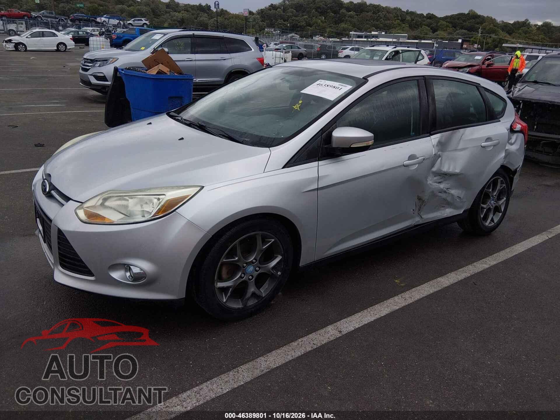 FORD FOCUS 2013 - 1FADP3K29DL267516