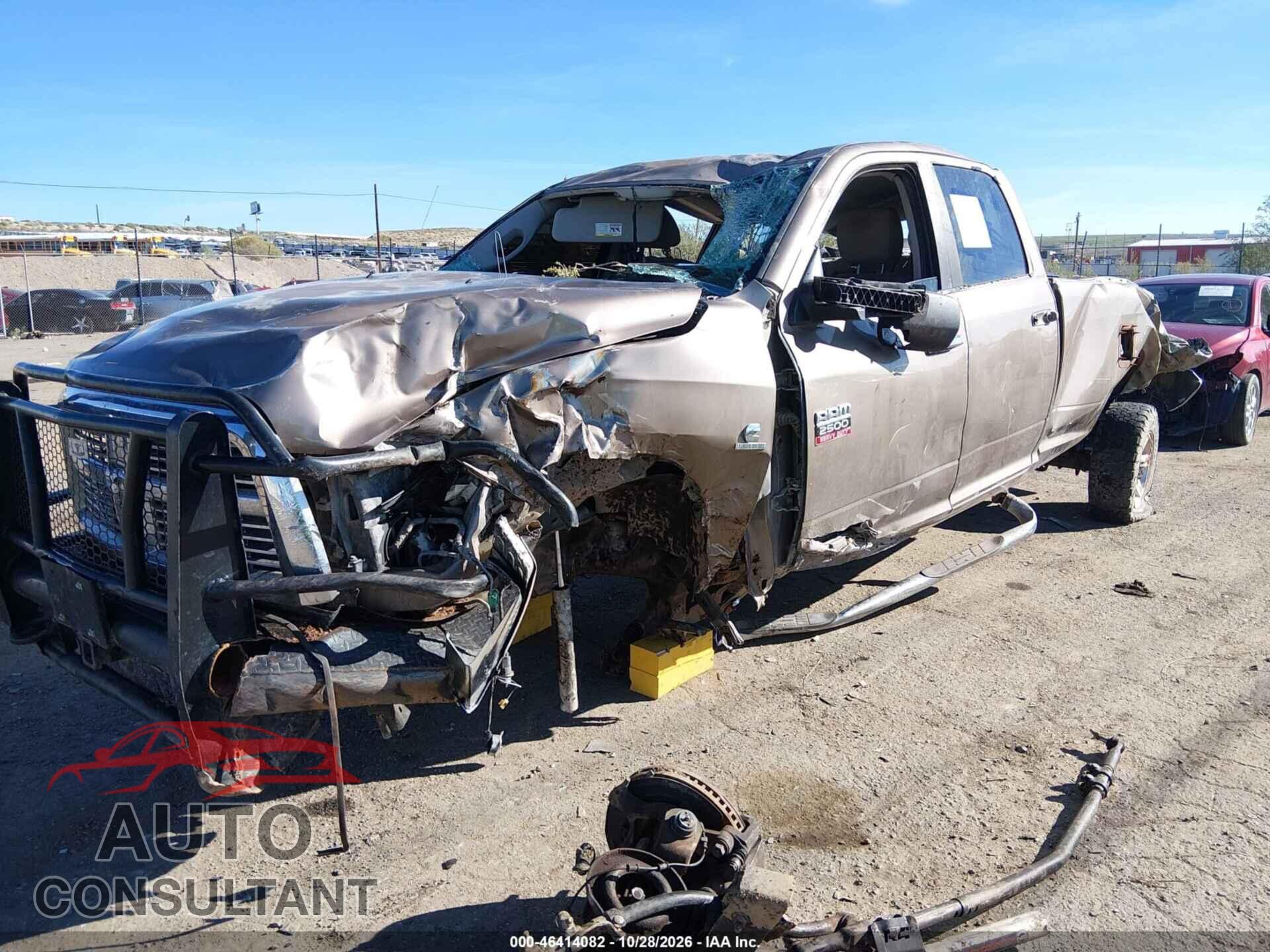 DODGE RAM 2500 2010 - 3D7UT2CL1AG129006