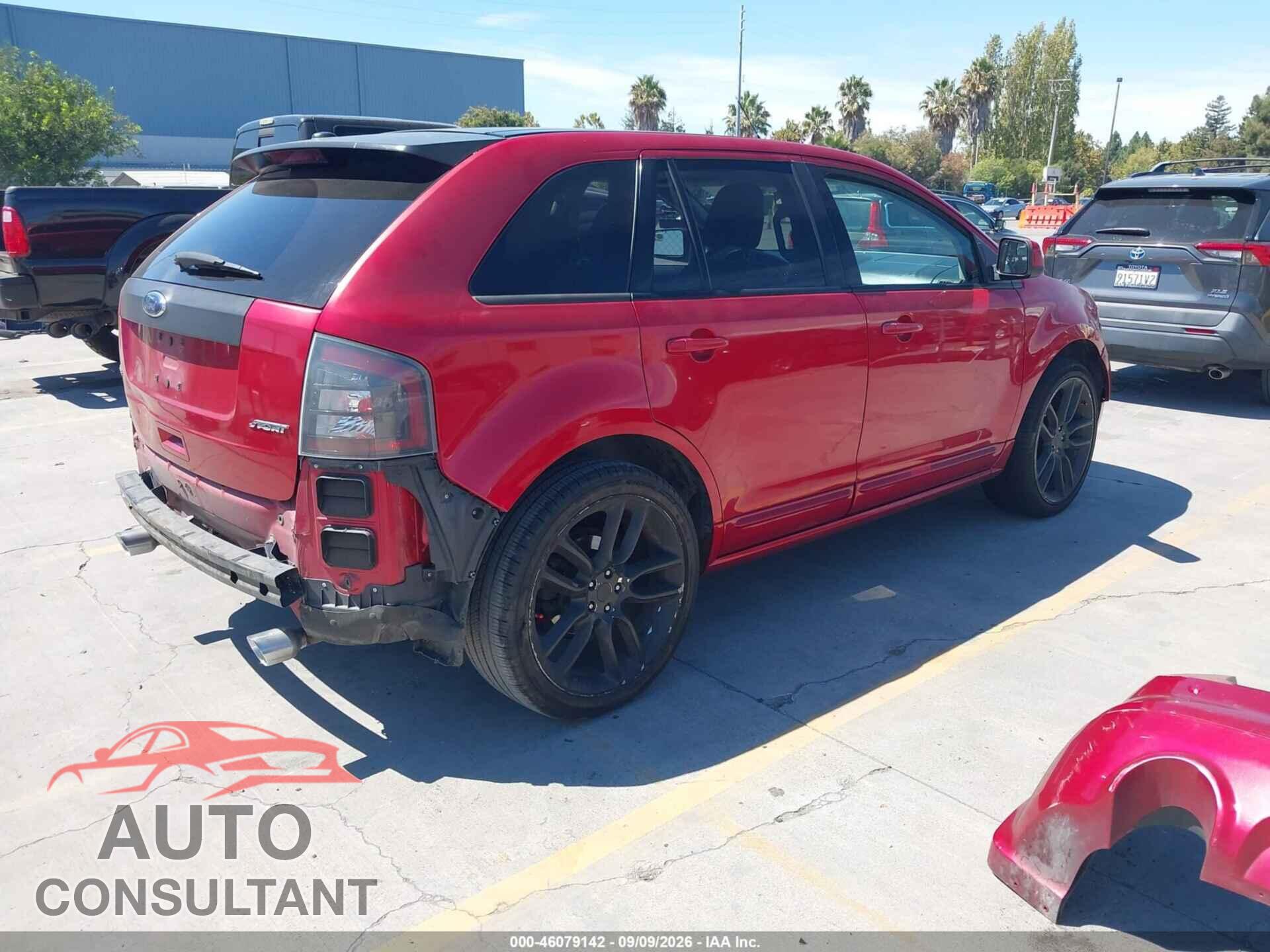FORD EDGE 2010 - 2FMDK3AC1ABA01384