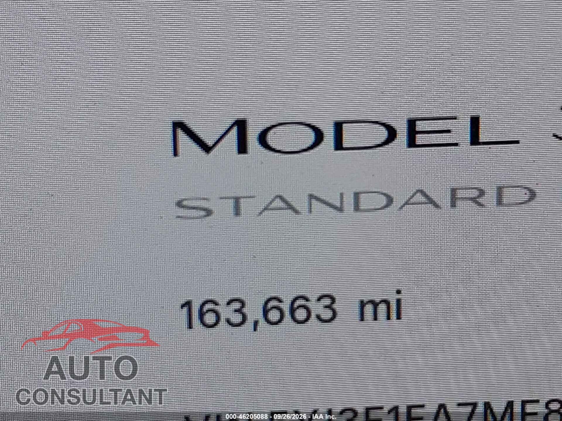 TESLA MODEL 3 2021 - 5YJ3E1EA7MF879283
