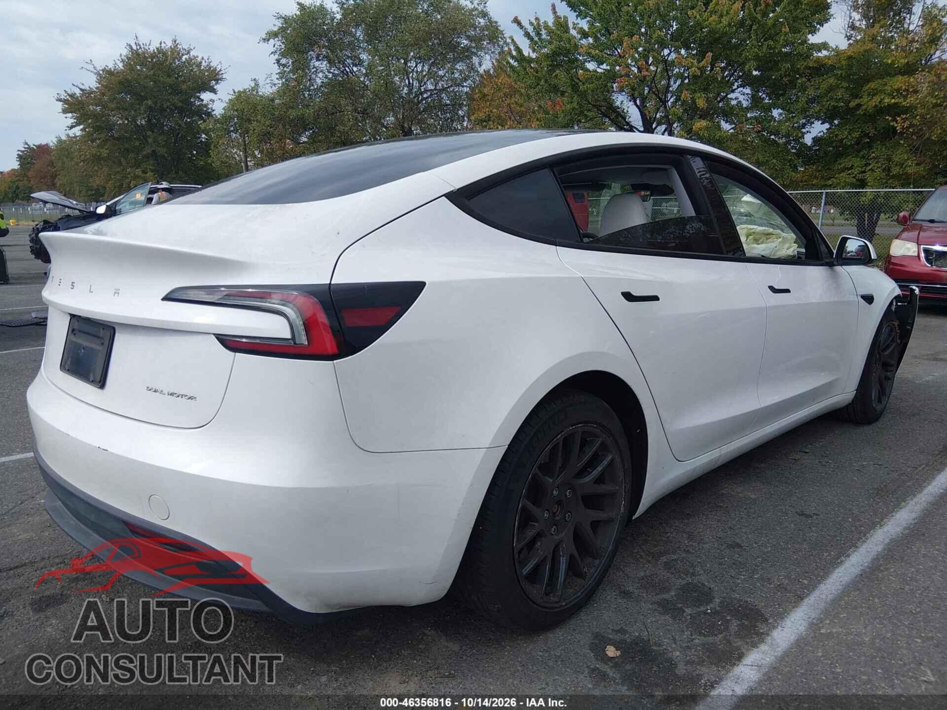 TESLA MODEL 3 2025 - 5YJ3E1EBXSF936985