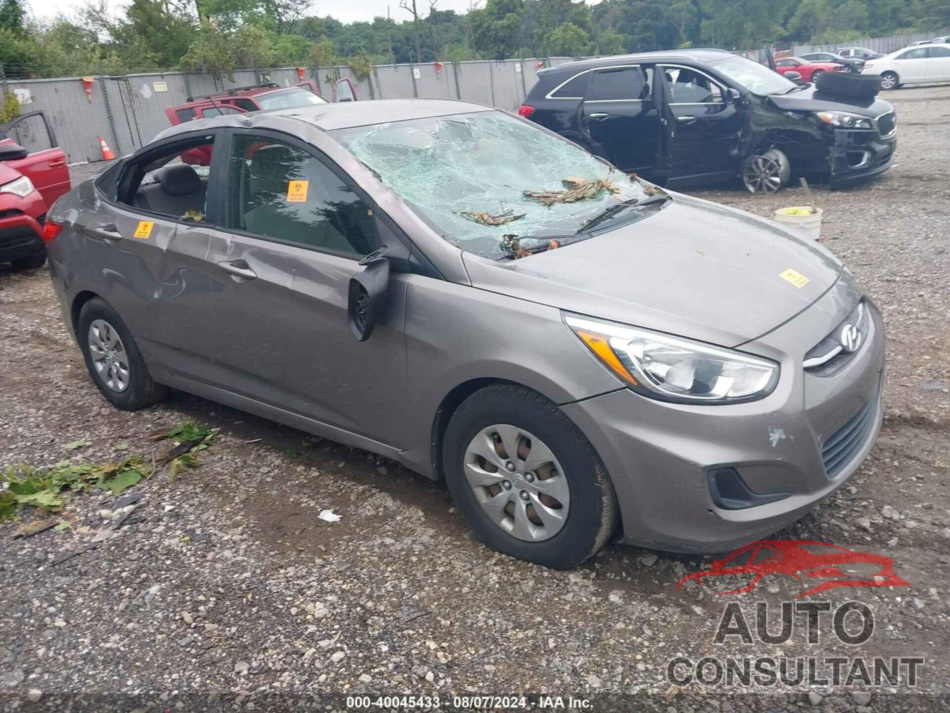 HYUNDAI ACCENT 2017 - KMHCT4AE3HU369036