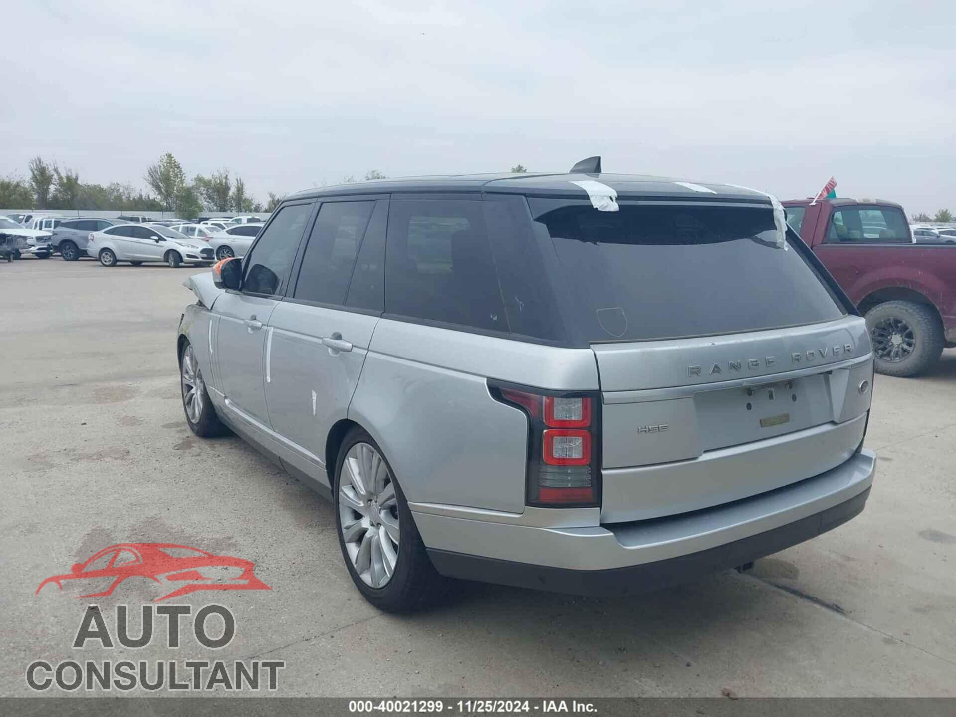 LAND ROVER RANGE ROVER 2017 - SALGS2FV0HA352887