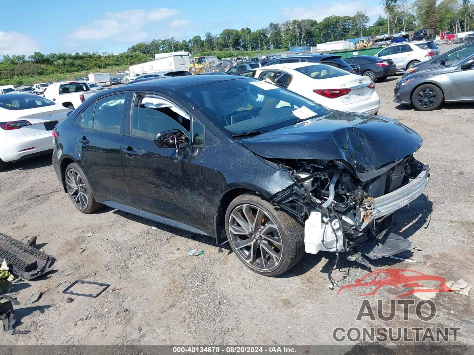TOYOTA COROLLA 2021 - JTDS4MCE2MJ070689