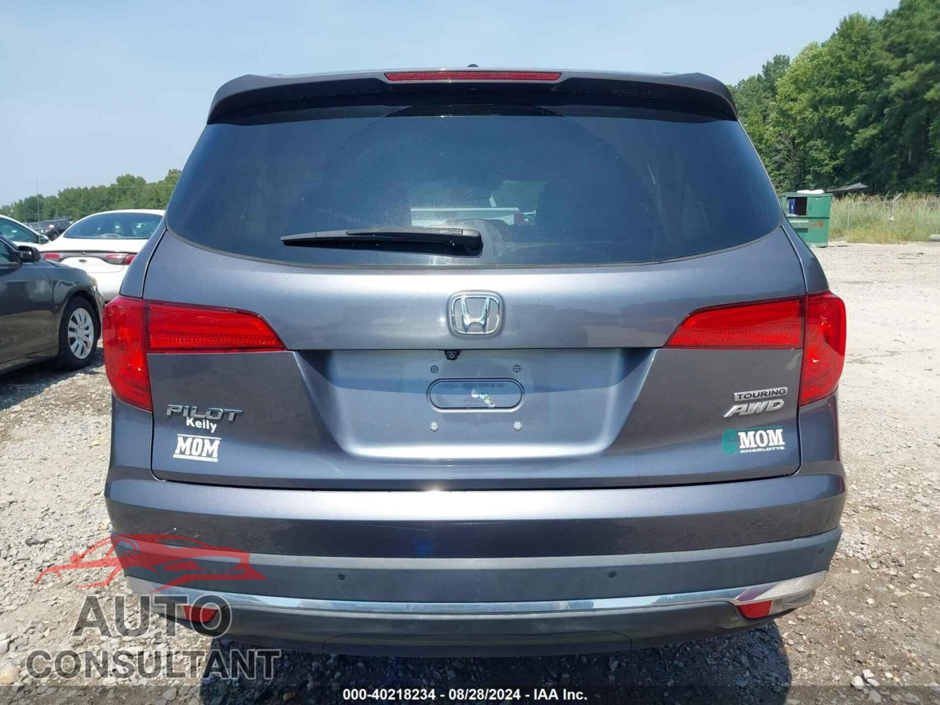 HONDA PILOT 2016 - 5FNYF6H91GB123714