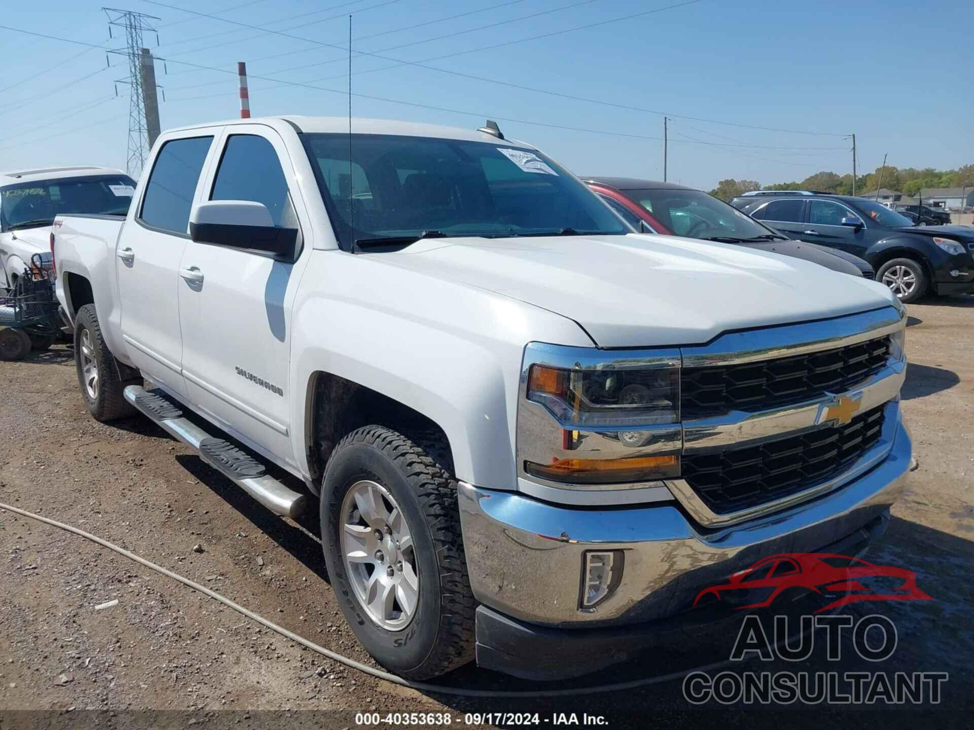 CHEVROLET SILVERADO 1500 2018 - 3GCUKREC7JG316639