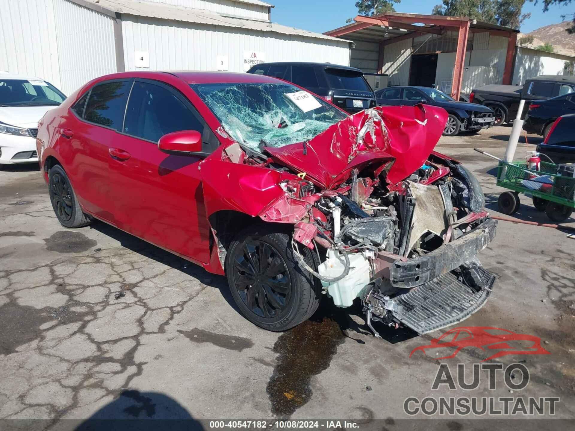 TOYOTA COROLLA 2017 - 5YFBURHE6HP694681