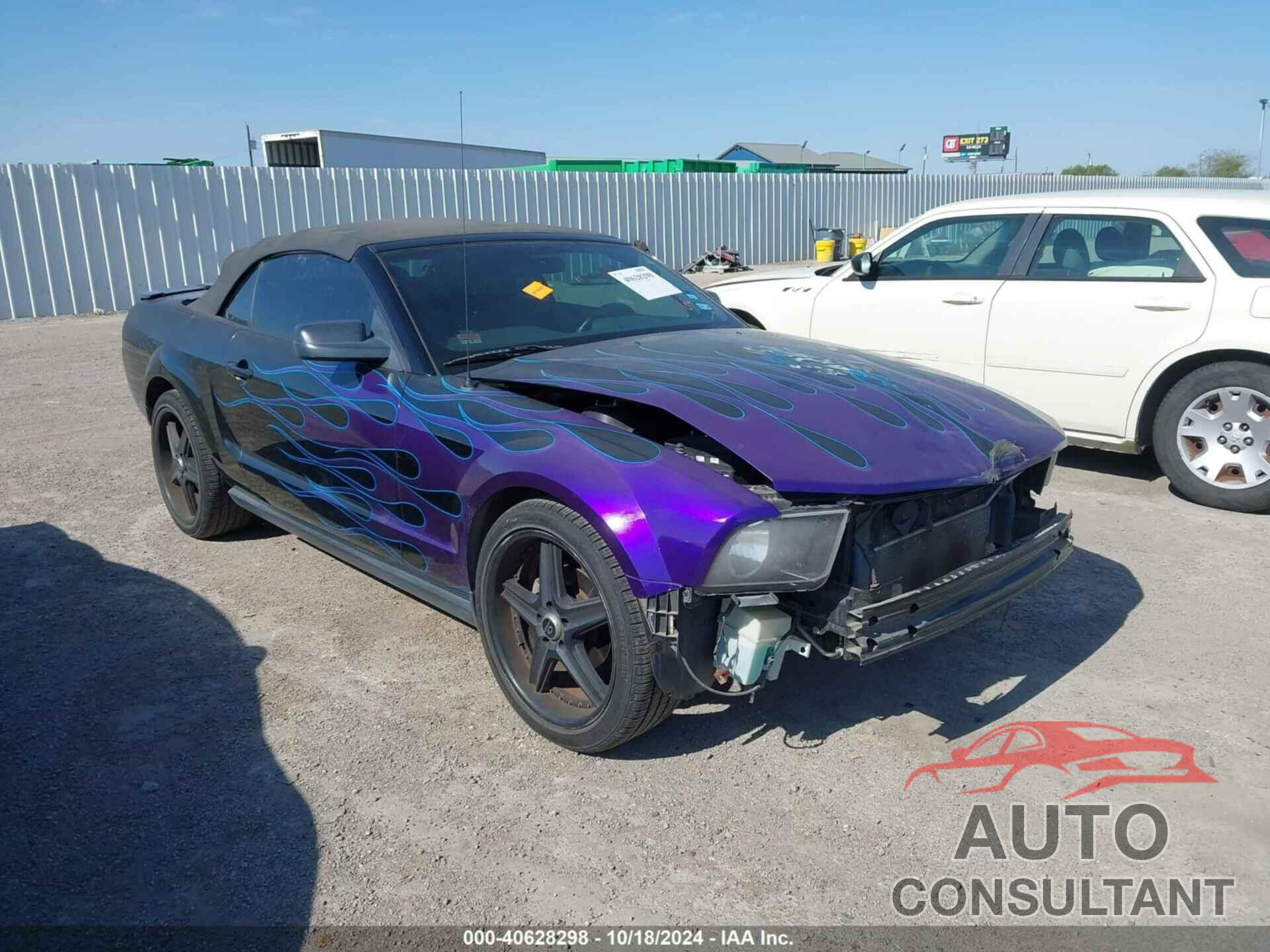 FORD MUSTANG 2009 - 1ZVHT84N395127479