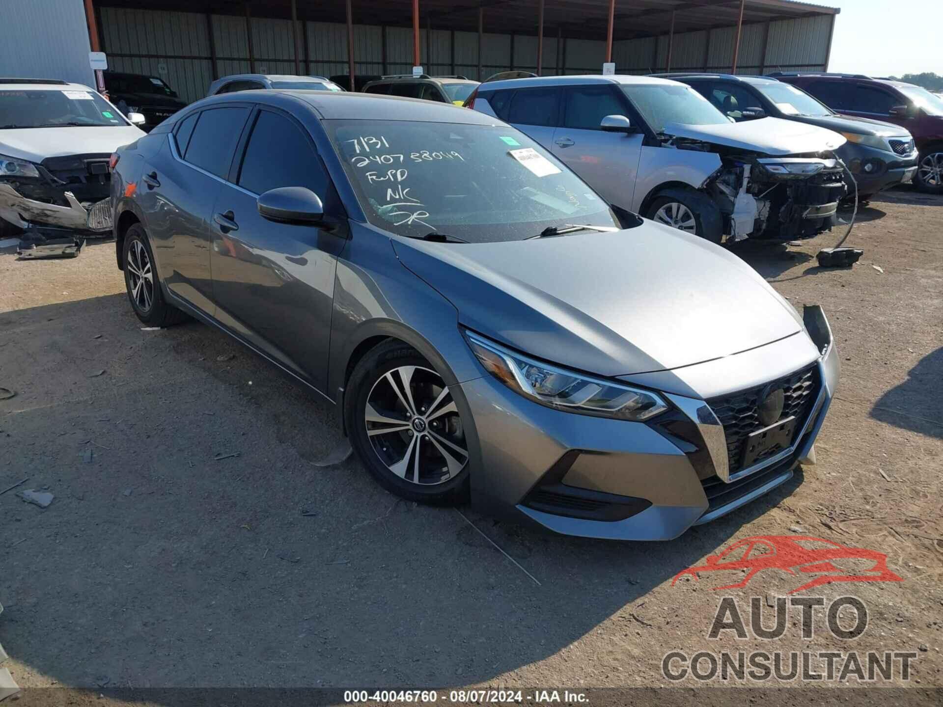 NISSAN SENTRA 2020 - 3N1AB8CV1LY209166