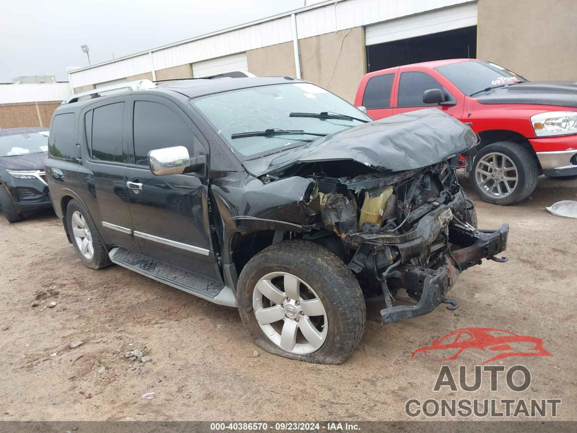 NISSAN ARMADA 2010 - 5N1BA0ND7AN615646