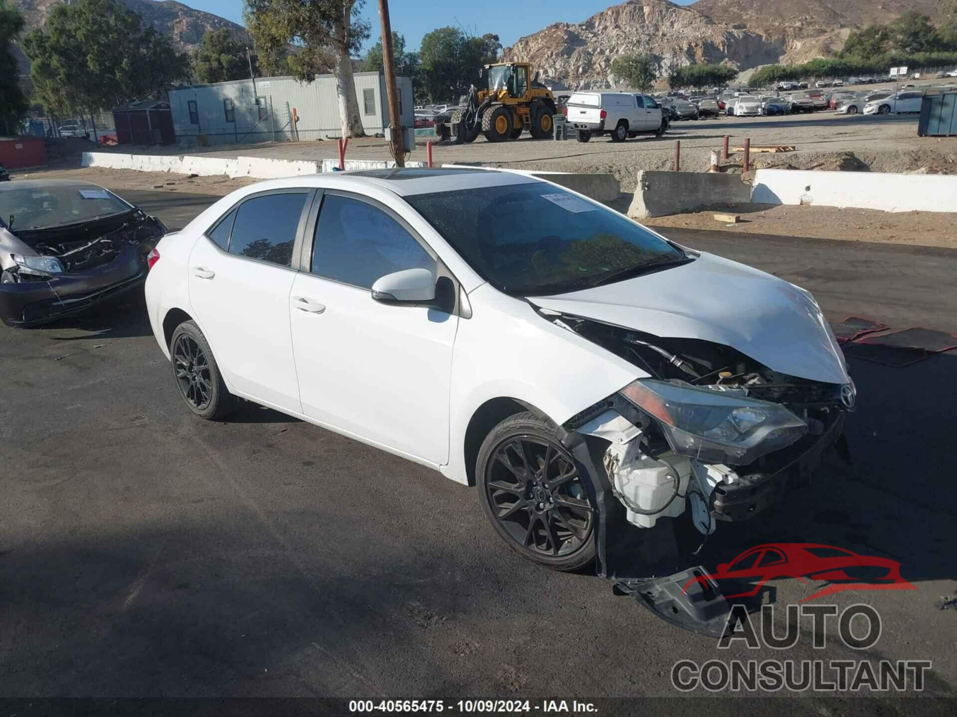 TOYOTA COROLLA 2016 - 2T1BURHE8GC549639