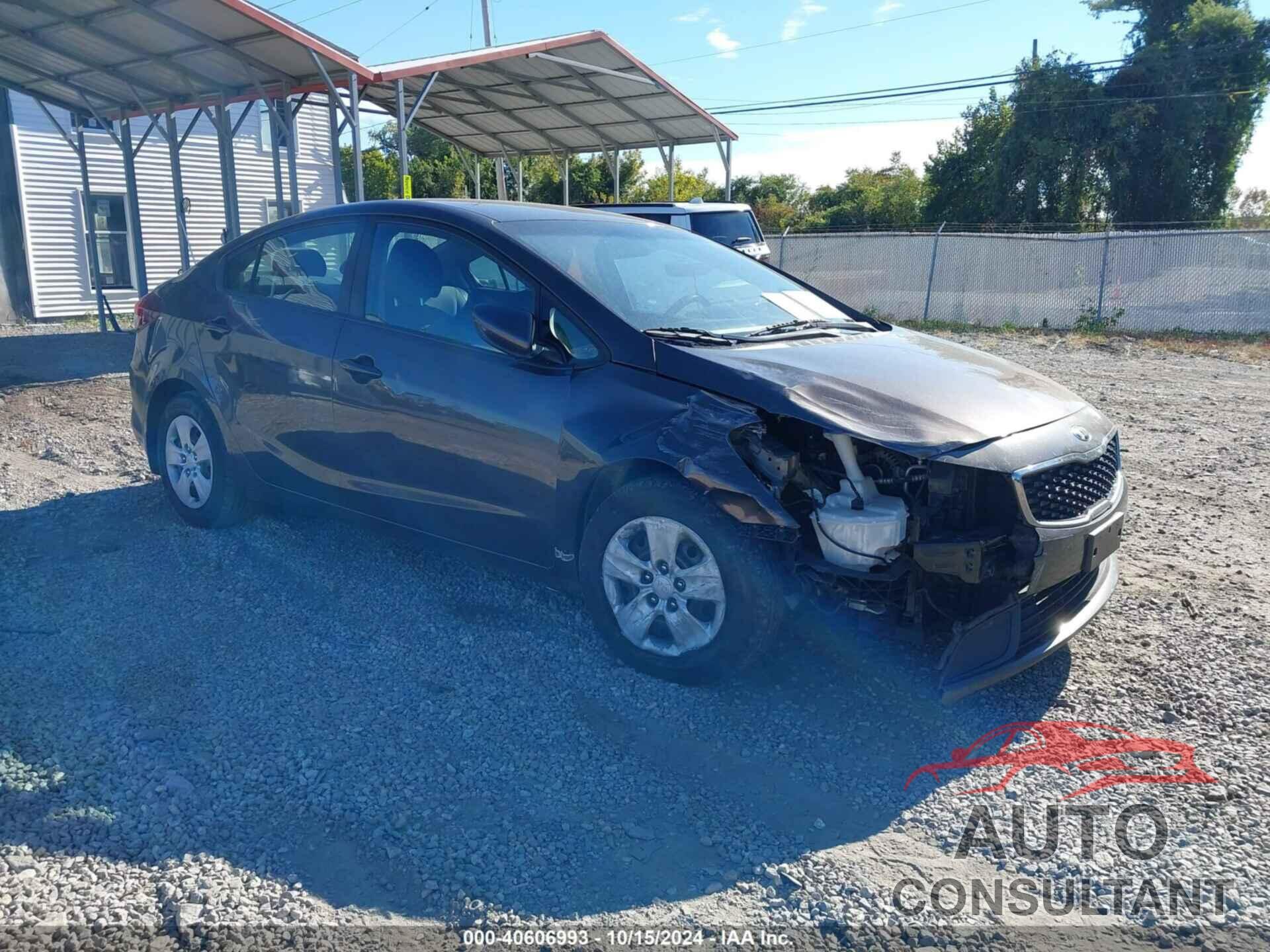 KIA FORTE 2017 - 3KPFL4A74HE031209