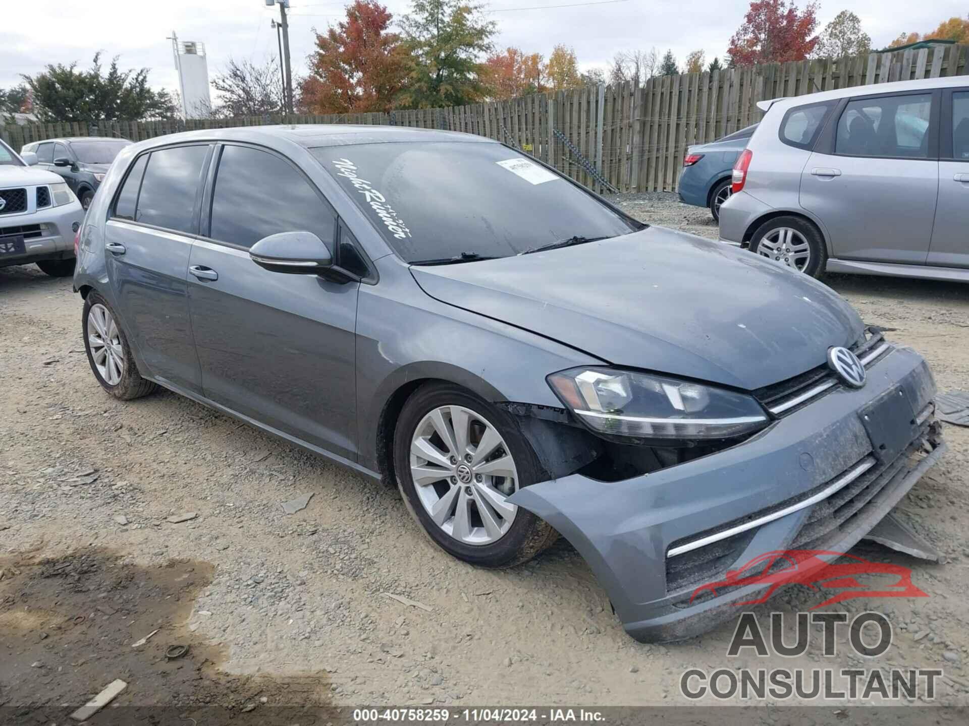 VOLKSWAGEN GOLF 2021 - 3VWG57AU9MM004851