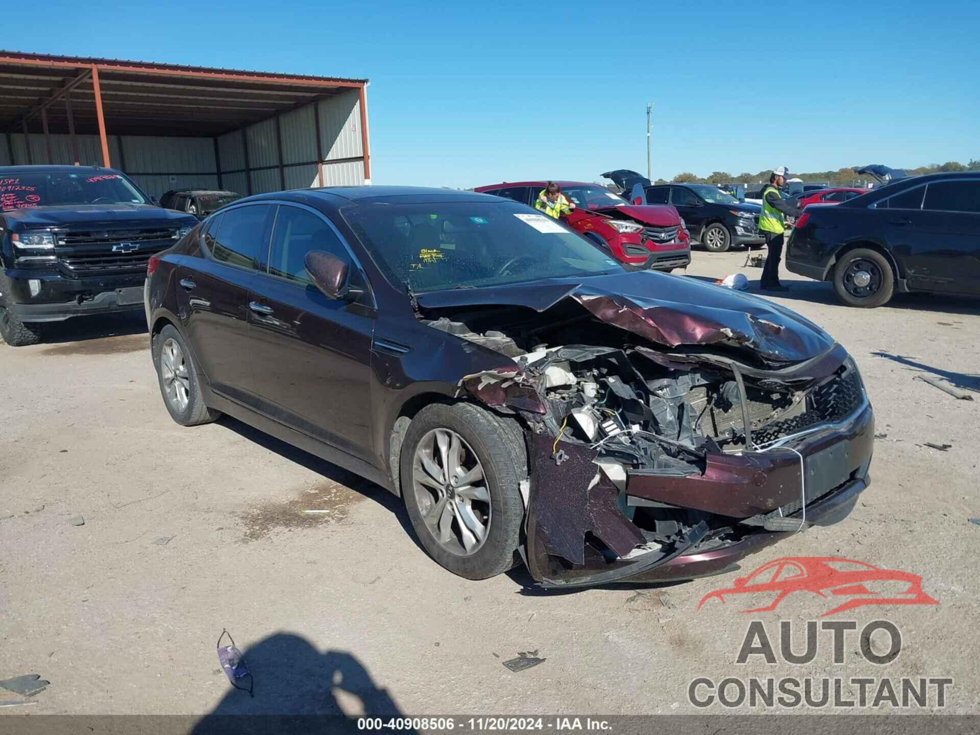 KIA OPTIMA 2011 - KNAGN4A78B5113801