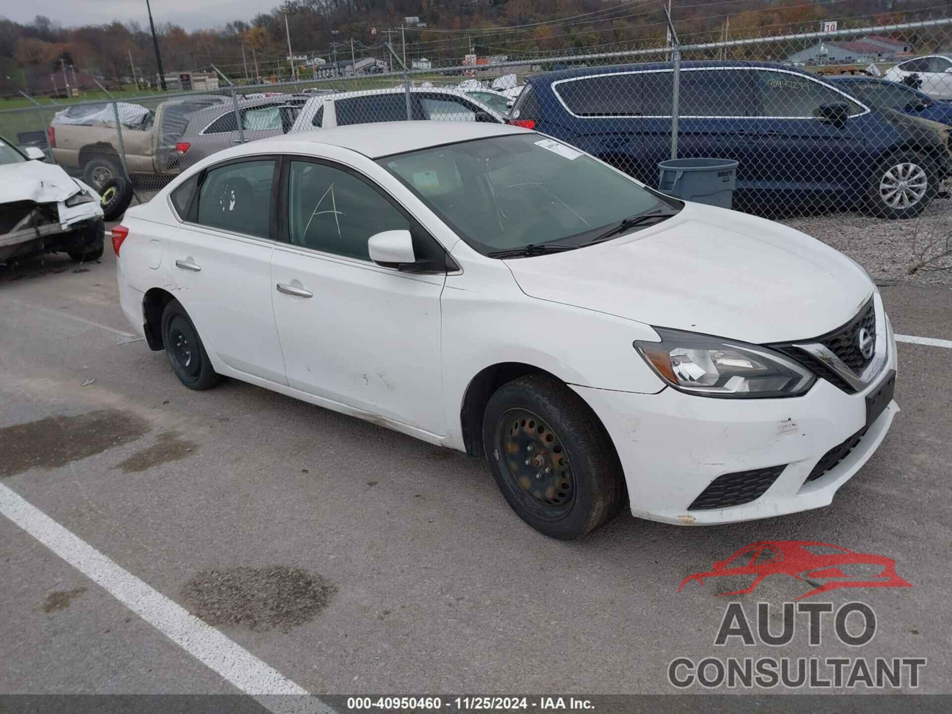 NISSAN SENTRA 2018 - 3N1AB7AP6JY322476