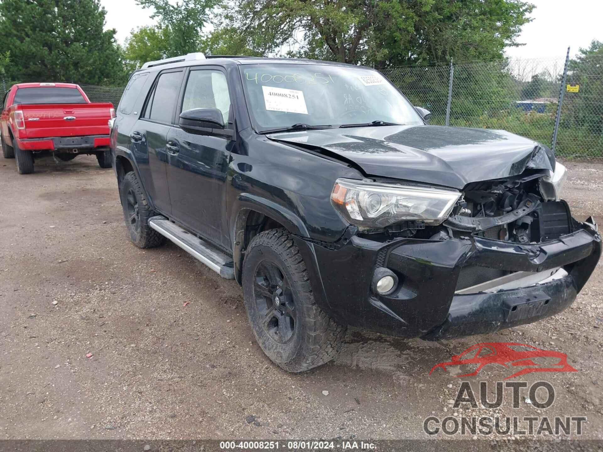 TOYOTA 4RUNNER 2016 - JTEBU5JR0G5283158