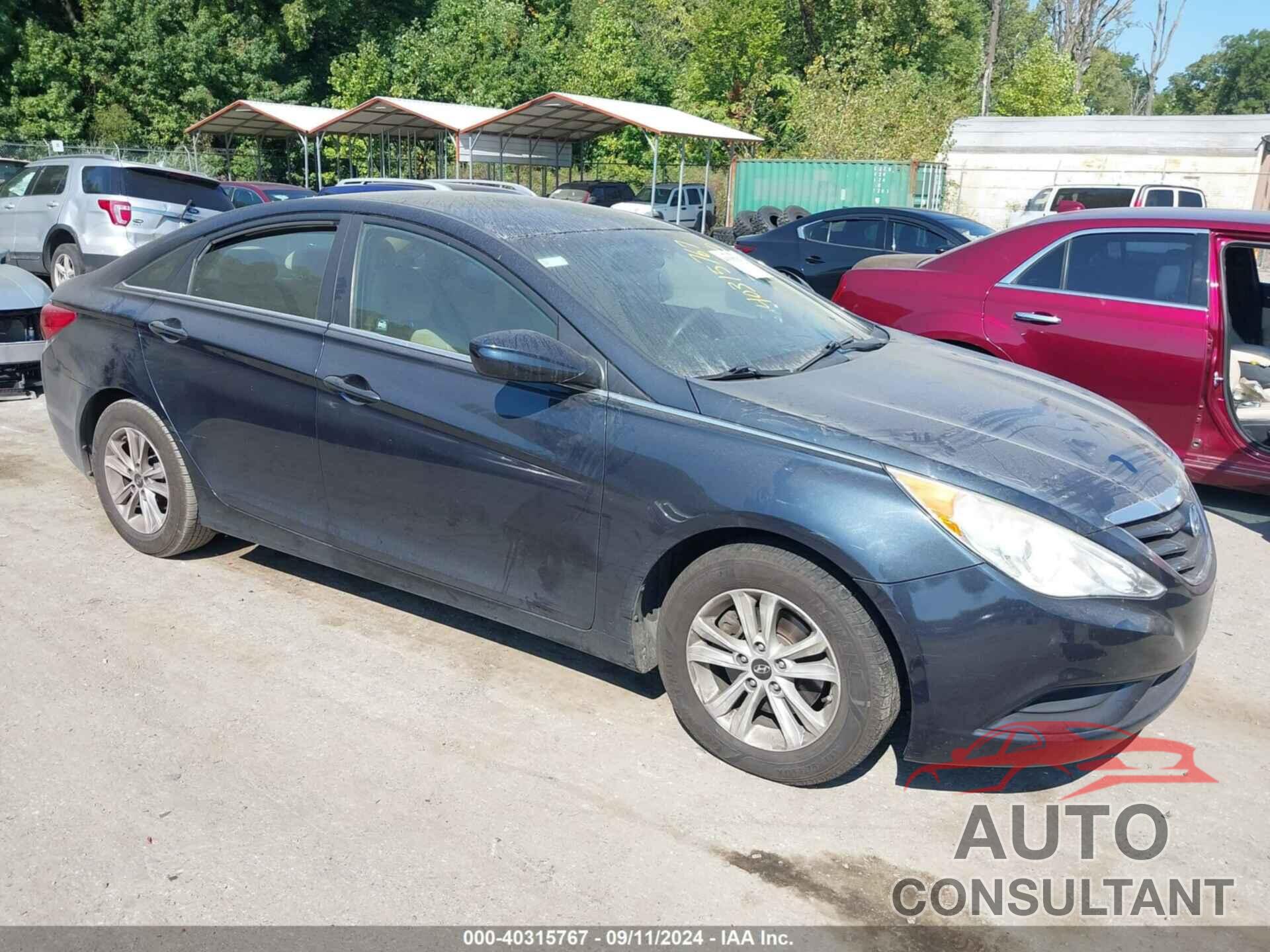 HYUNDAI SONATA 2012 - 5NPEB4AC7CH394071