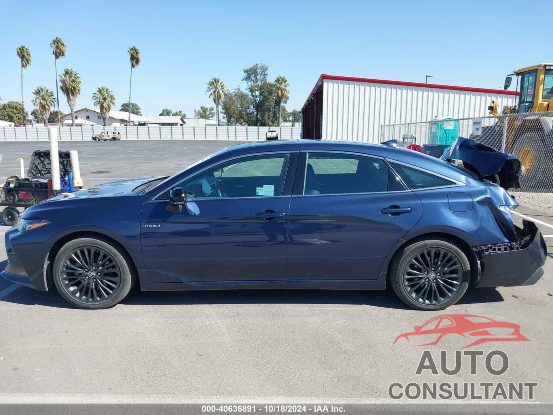 TOYOTA AVALON HYBRID 2019 - 4T1B21FB5KU008815