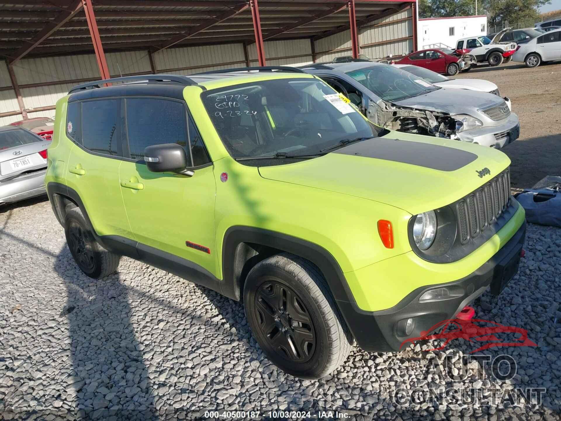 JEEP RENEGADE 2018 - ZACCJBCB5JPH21767