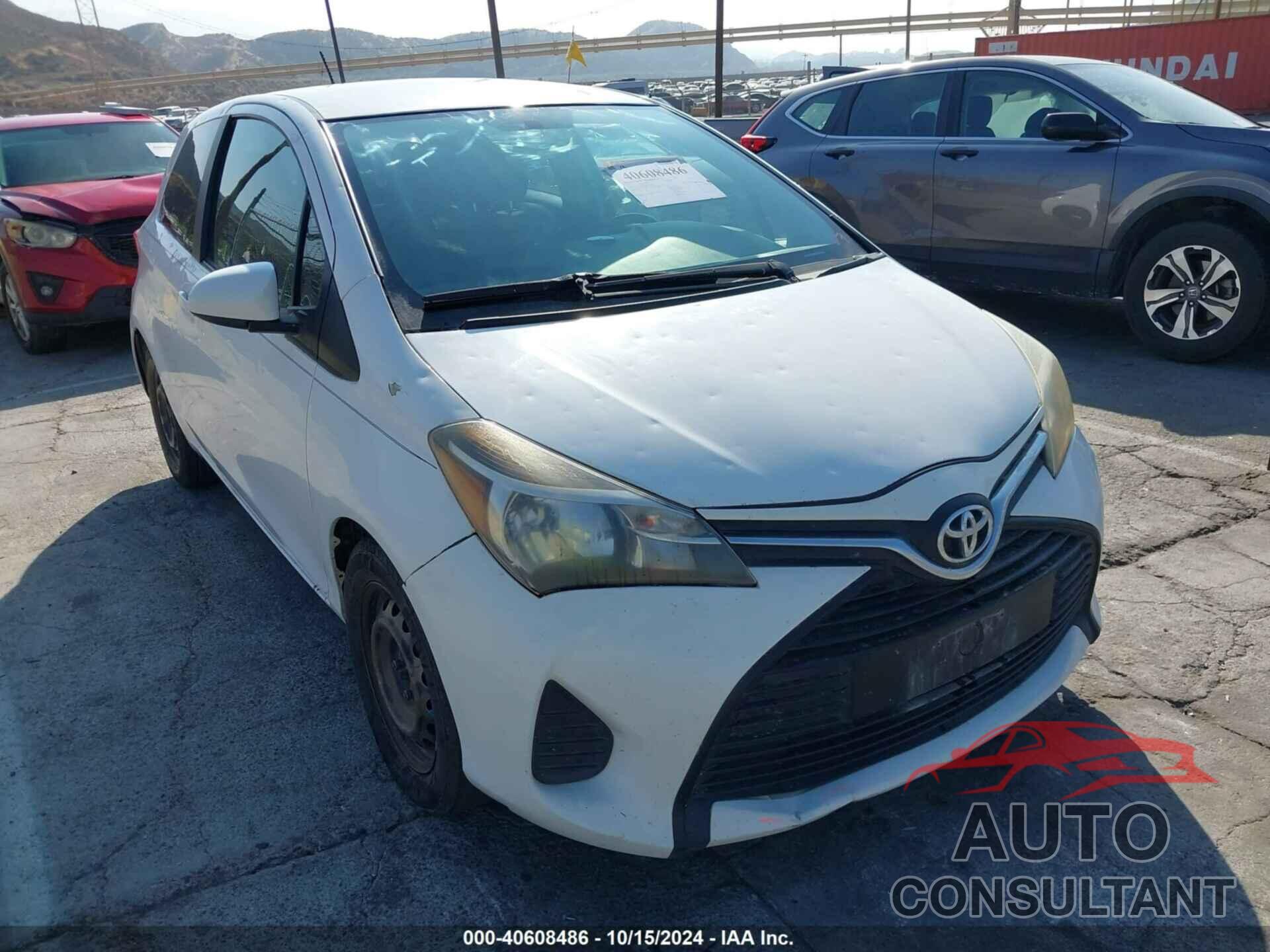 TOYOTA YARIS 2016 - VNKJTUD33GA057831