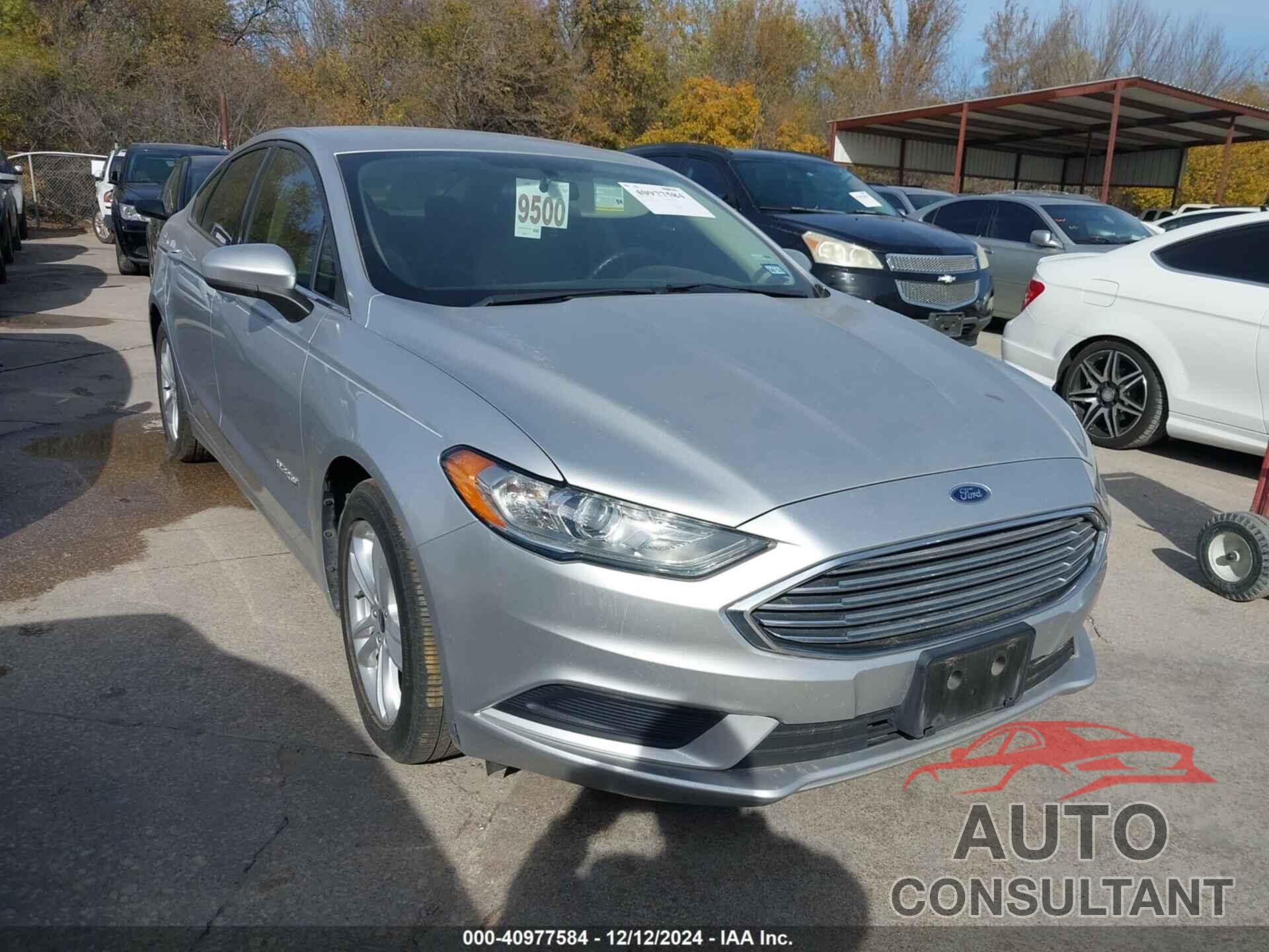 FORD FUSION HYBRID 2018 - 3FA6P0LU6JR269048