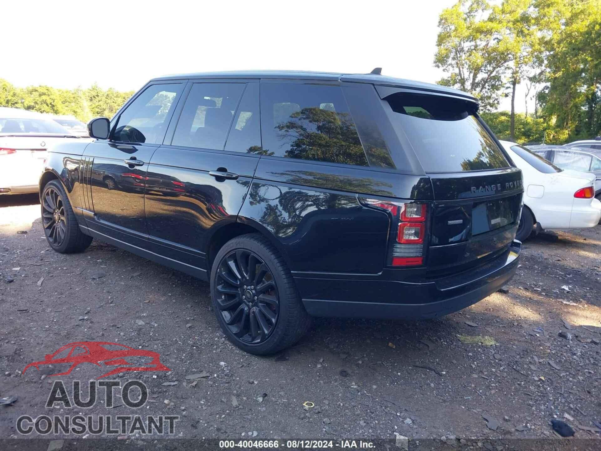 LAND ROVER RANGE ROVER 2016 - SALGS2EF8GA286937