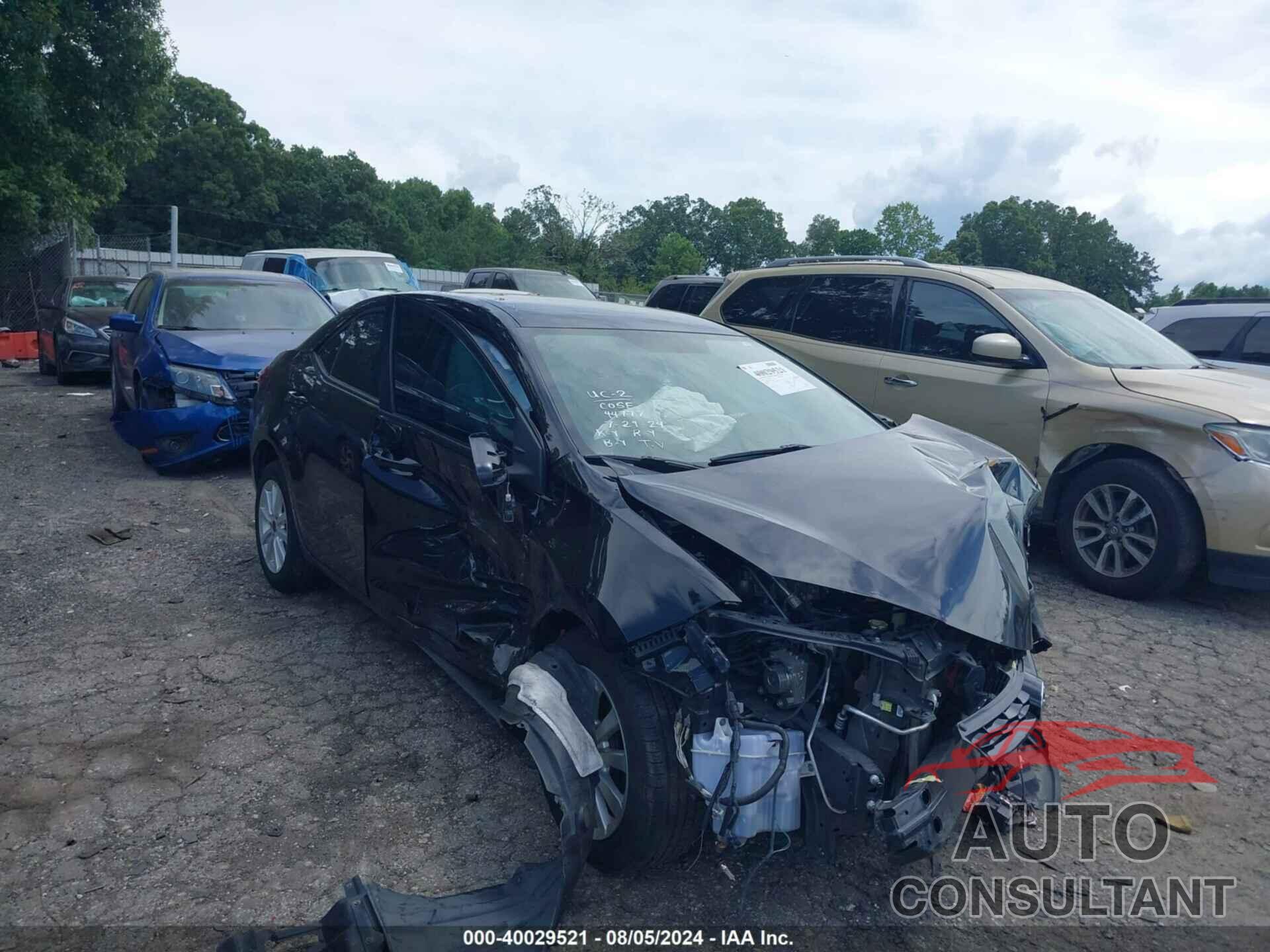TOYOTA COROLLA 2016 - 2T1BURHE8GC498787