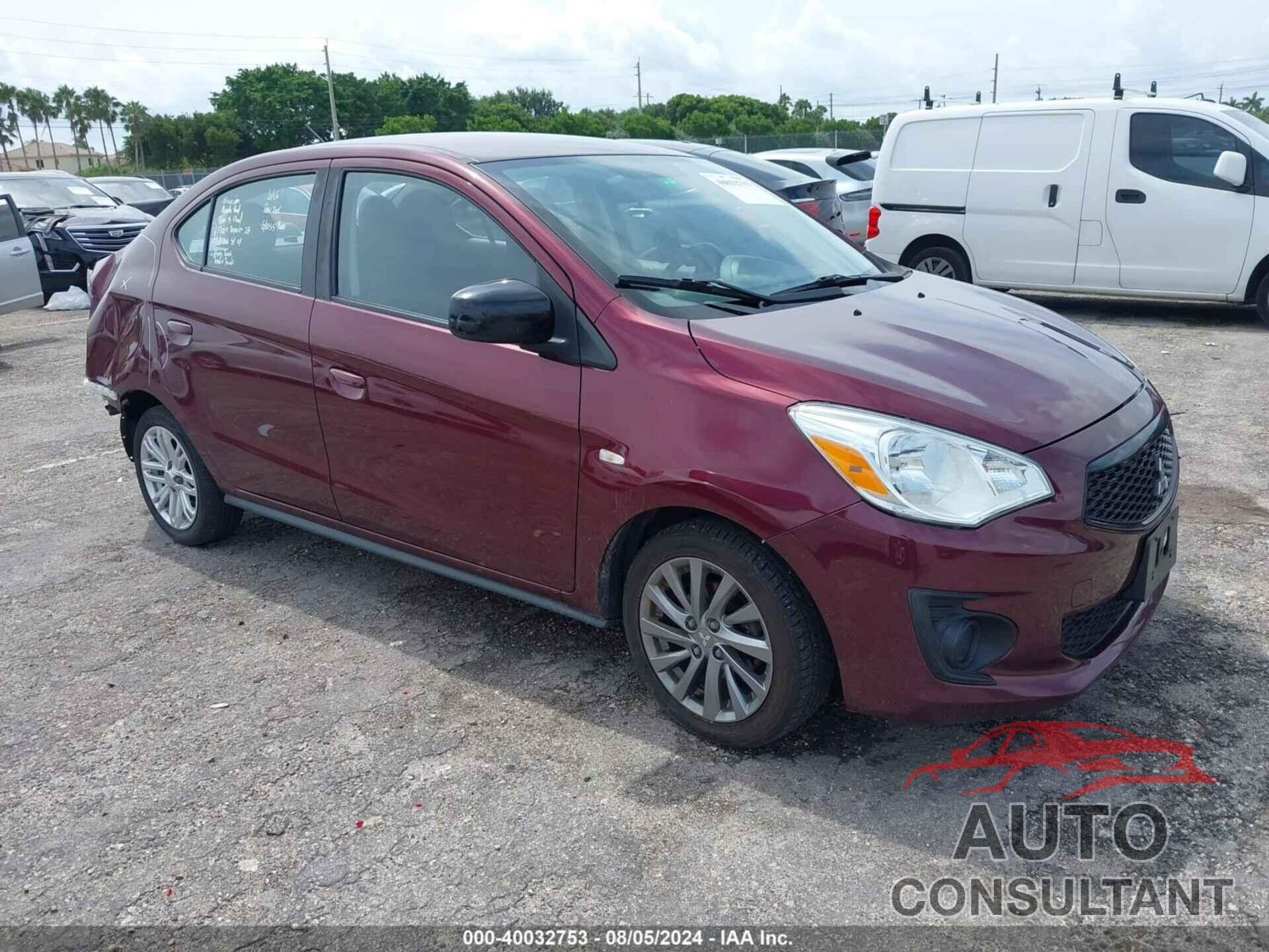MITSUBISHI MIRAGE G4 2020 - ML32F4FJ6LHF03039