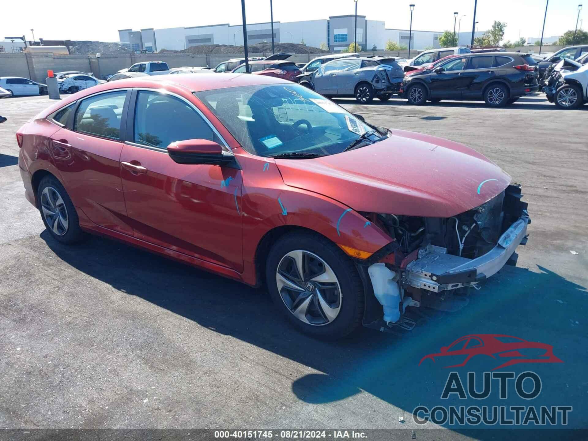 HONDA CIVIC 2020 - 2HGFC2F69LH533989