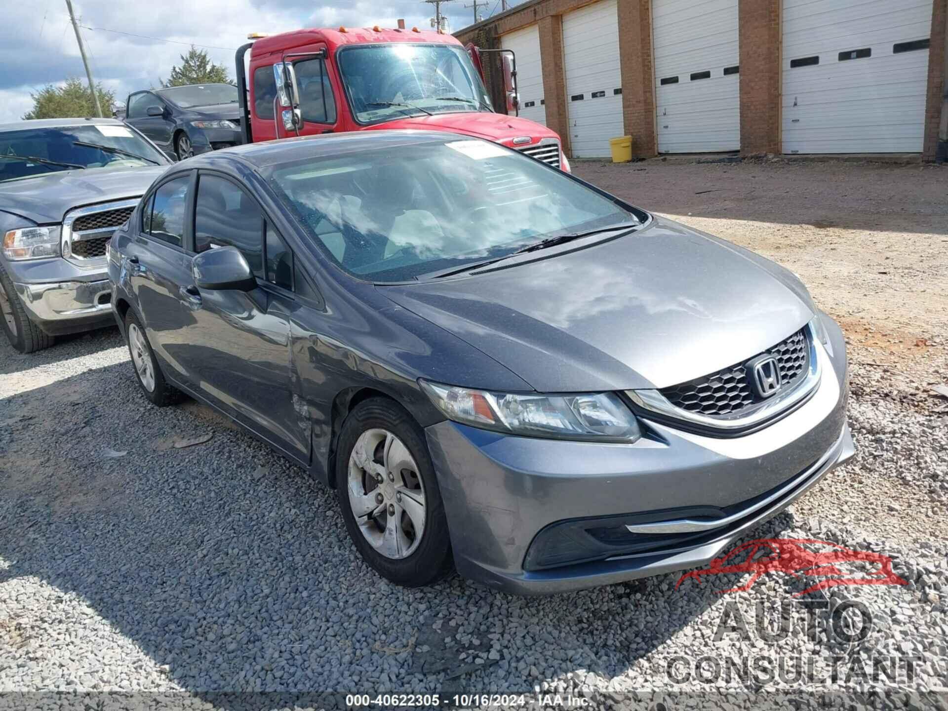 HONDA CIVIC 2013 - 2HGFB2F51DH545551