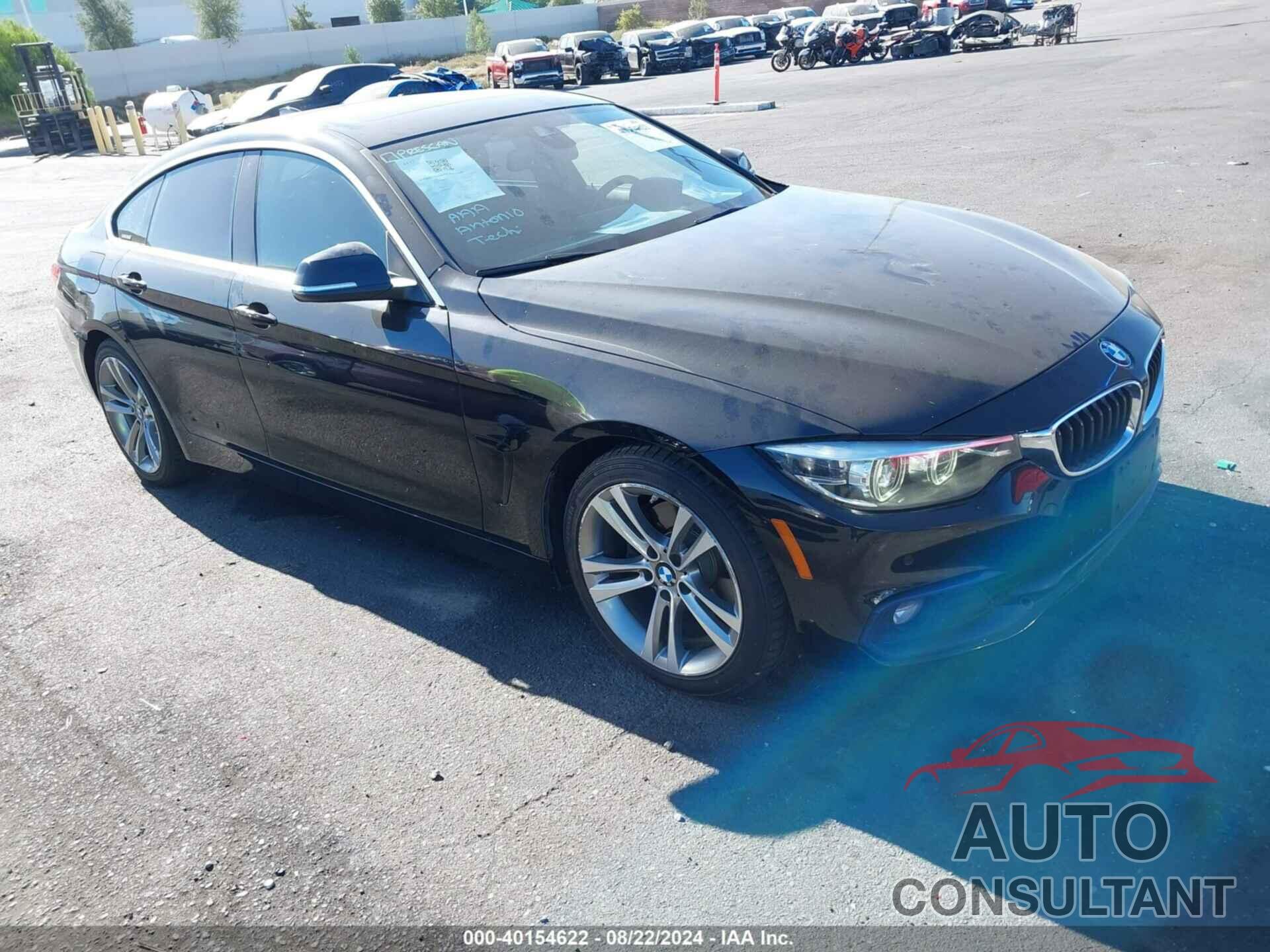 BMW 430I GRAN COUPE 2019 - WBA4J1C5XKBM15746