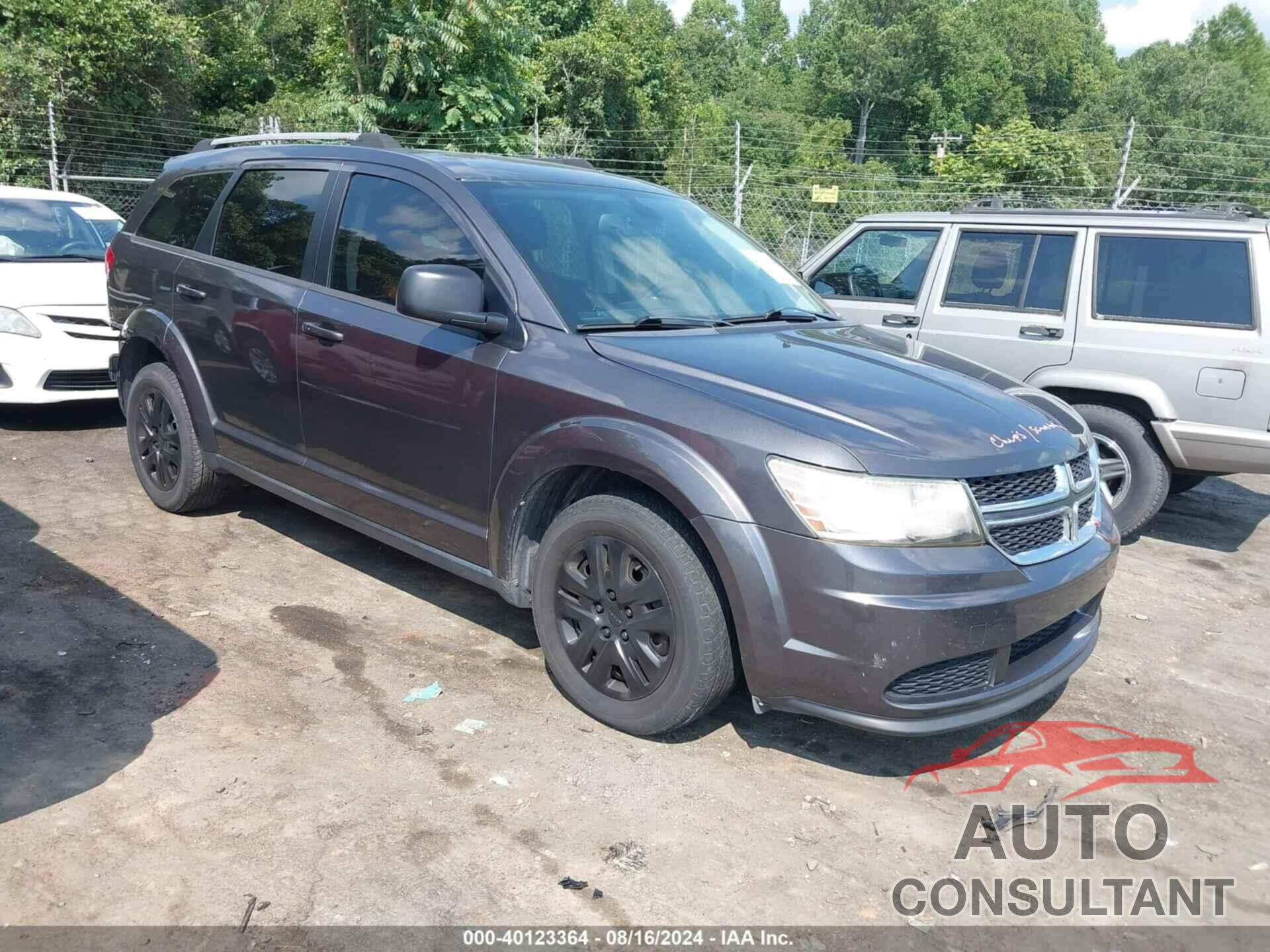 DODGE JOURNEY 2018 - 3C4PDCABXJT447122