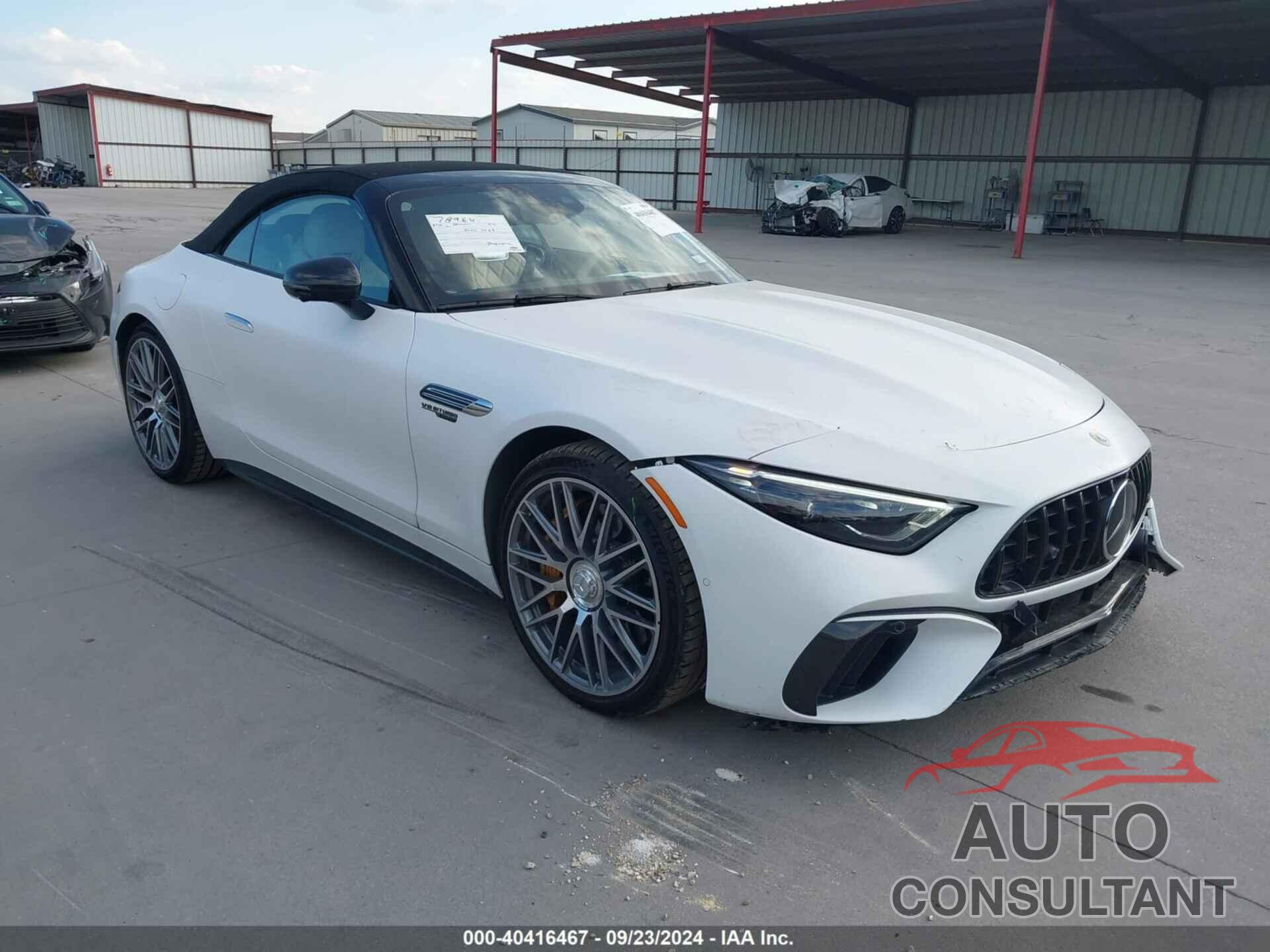 MERCEDES-BENZ AMG SL 63 2022 - W1KVK8BB8NF009245
