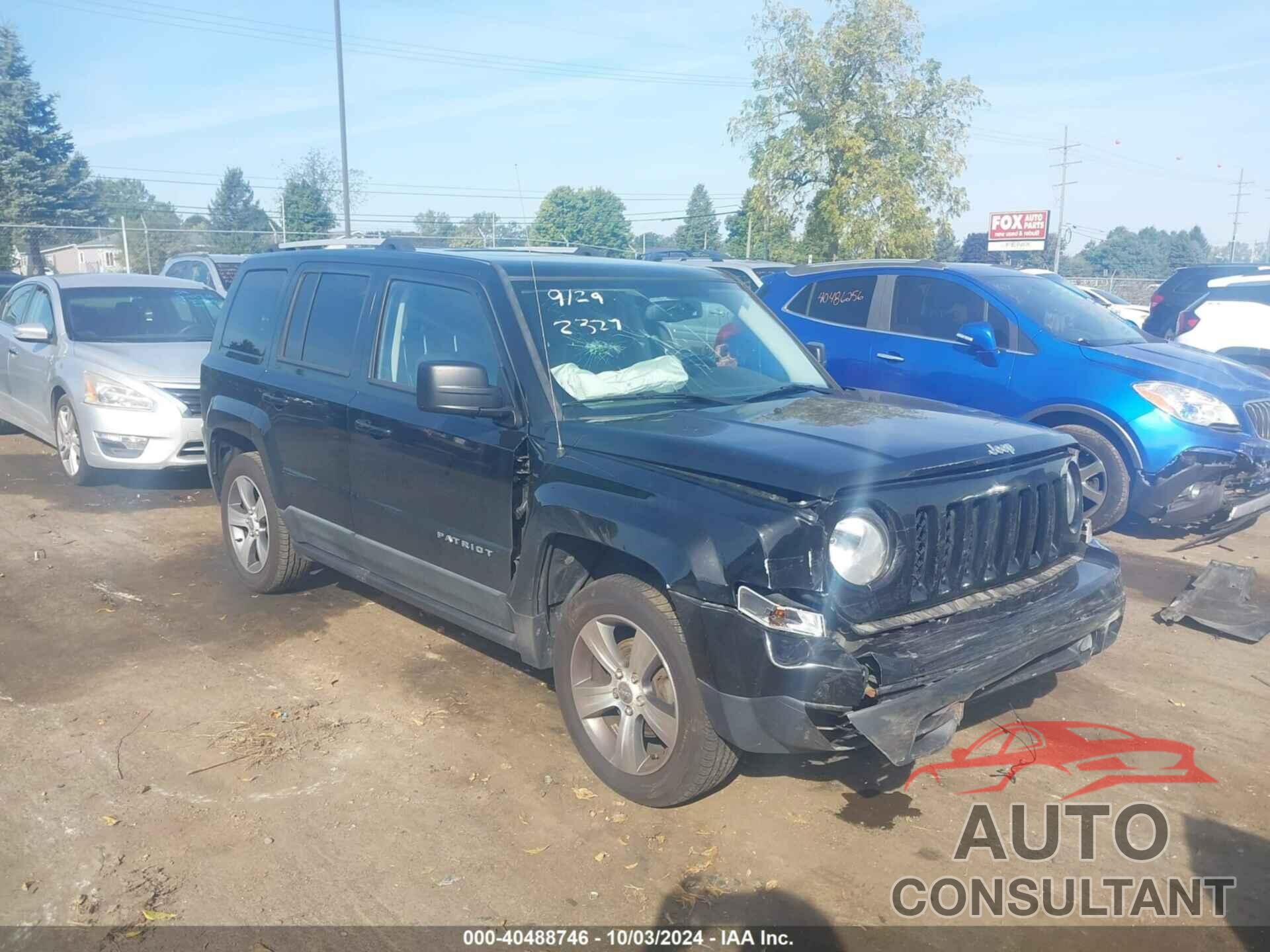 JEEP PATRIOT 2016 - 1C4NJPFAXGD732327