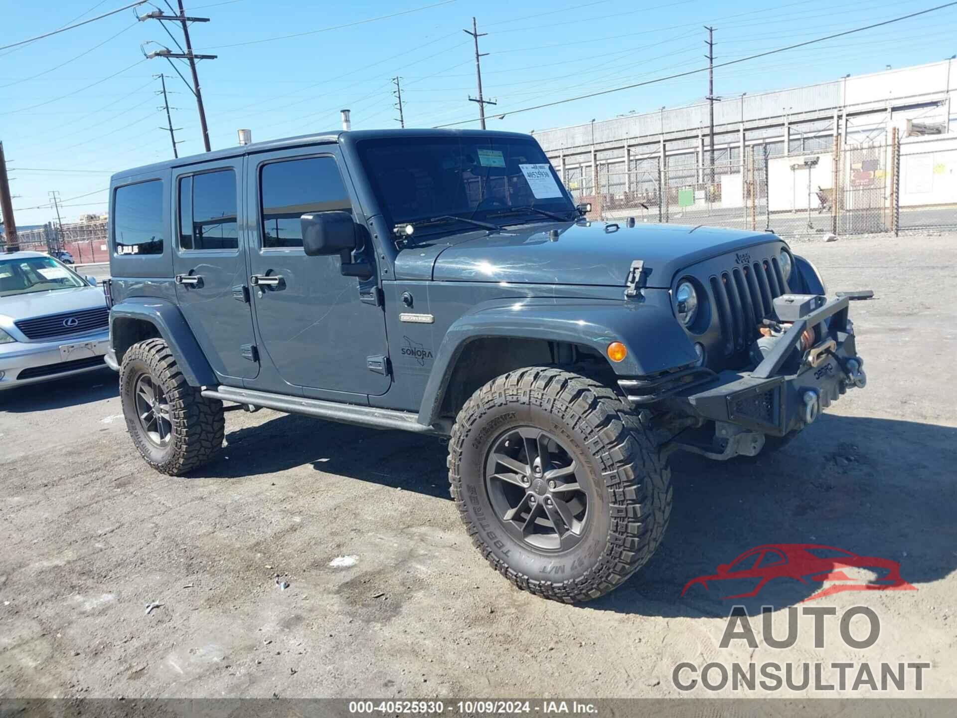JEEP WRANGLER JK UNLIMITED 2018 - 1C4BJWDGXJL813104