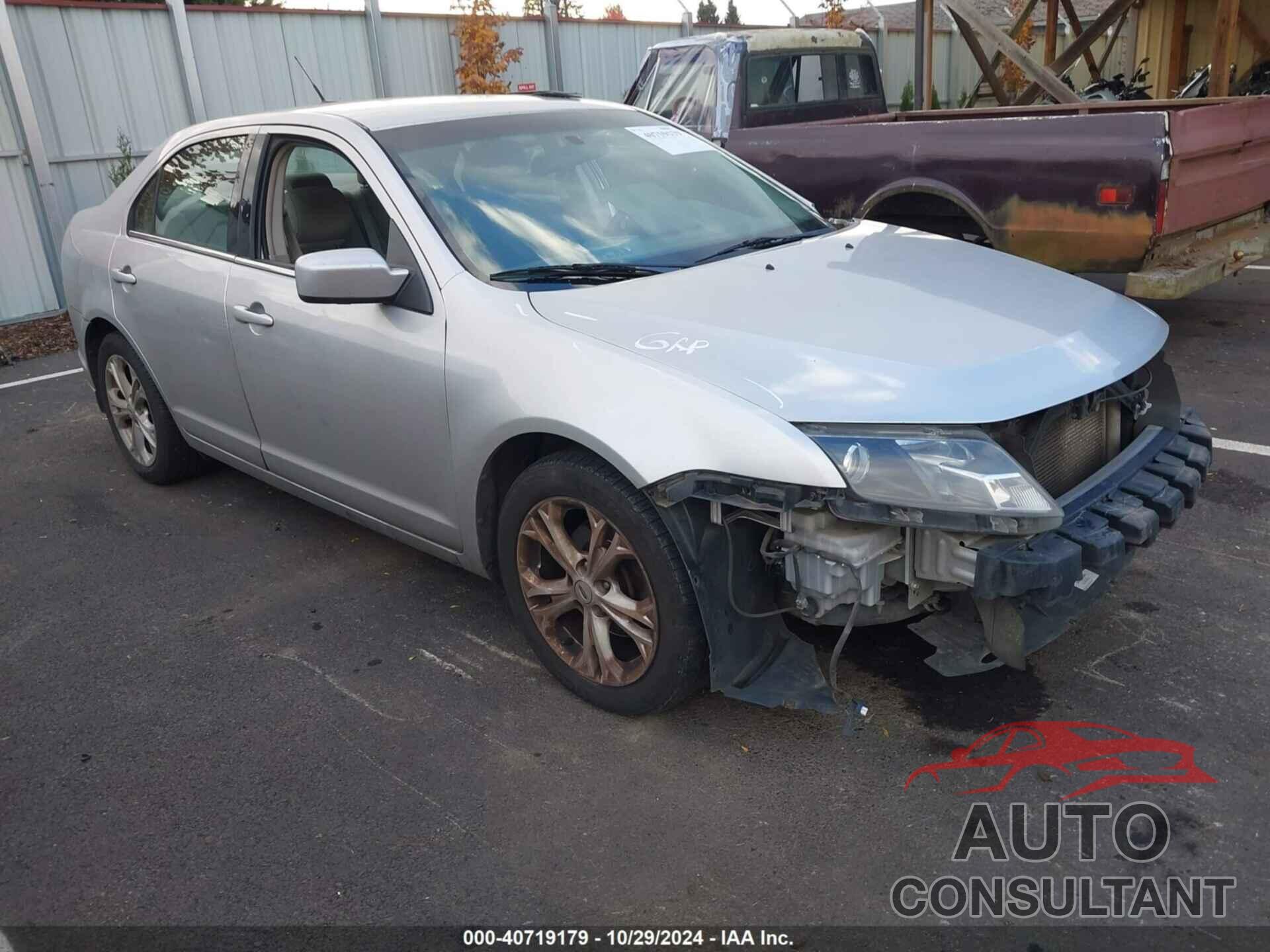 FORD FUSION 2012 - 3FAHP0HA2CR291526