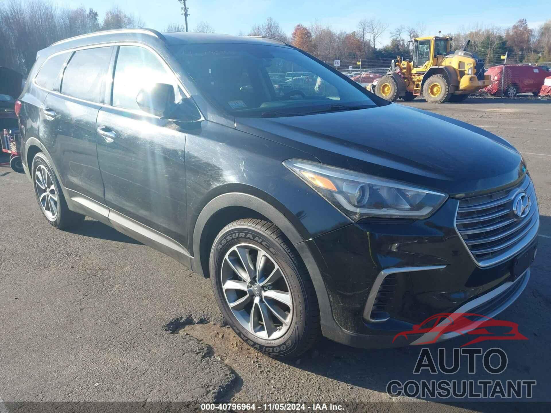 HYUNDAI SANTA FE 2017 - KM8SM4HF8HU187534