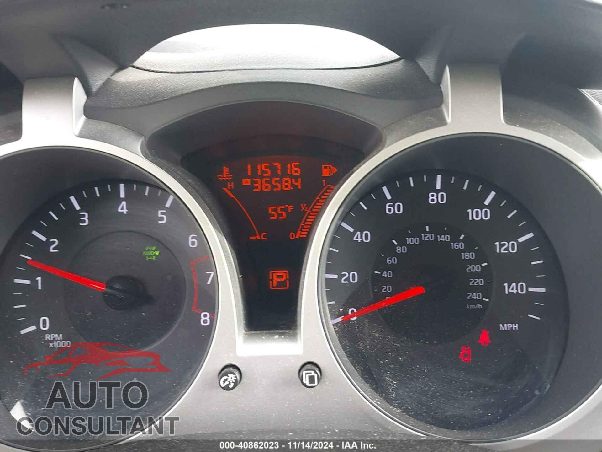 NISSAN JUKE 2012 - JN8AF5MV5CT113830
